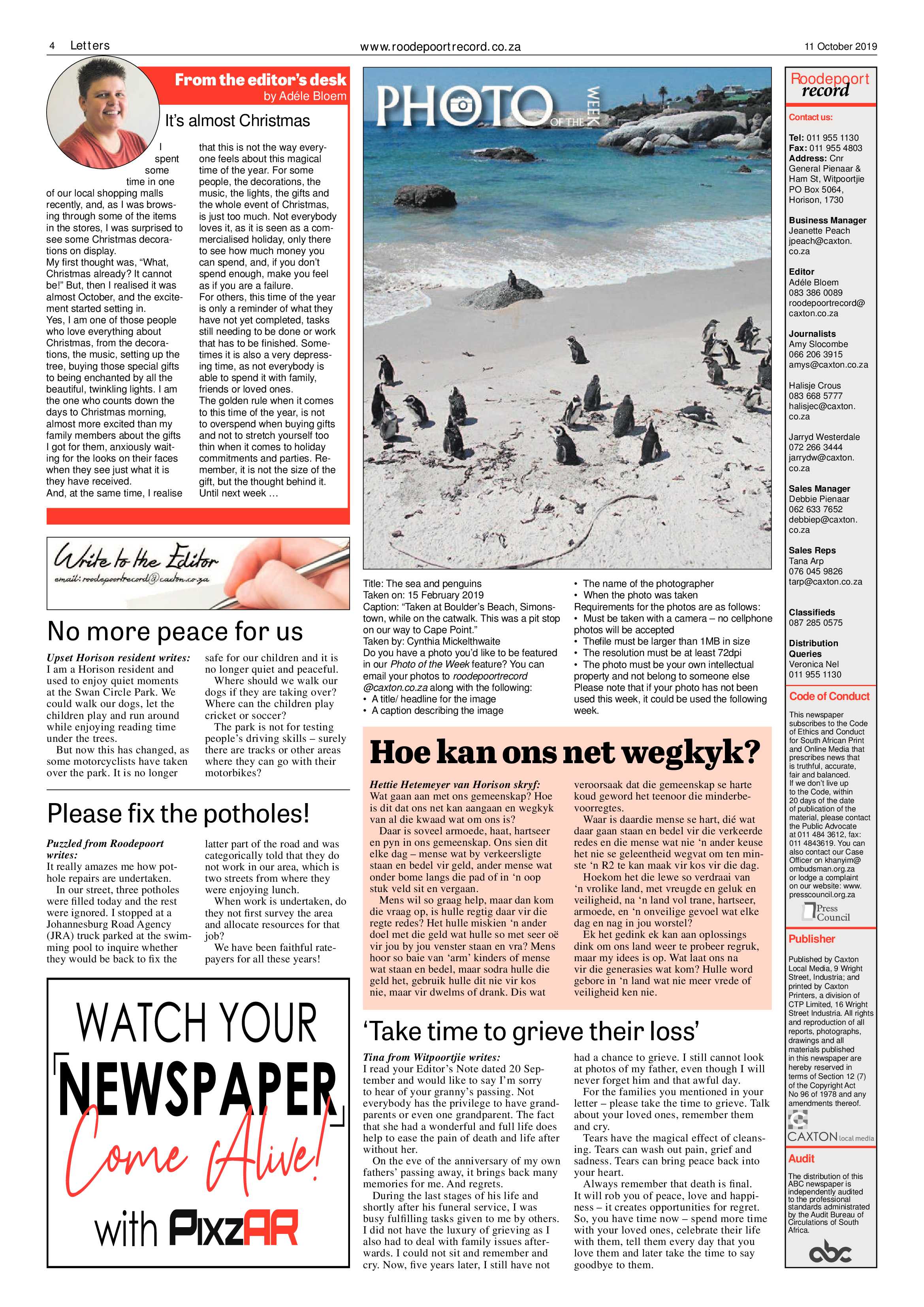 Roodepoort Record 11 October 2019 page 4