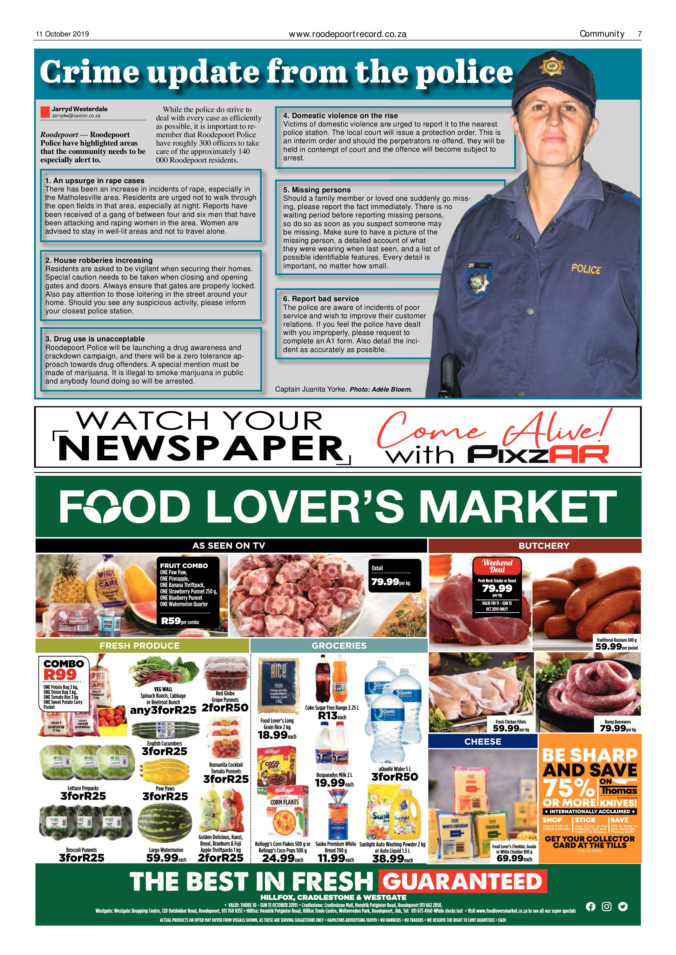 Roodepoort Record 11 October 2019 page 7
