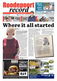 Roodepoort Record 11 October 2019