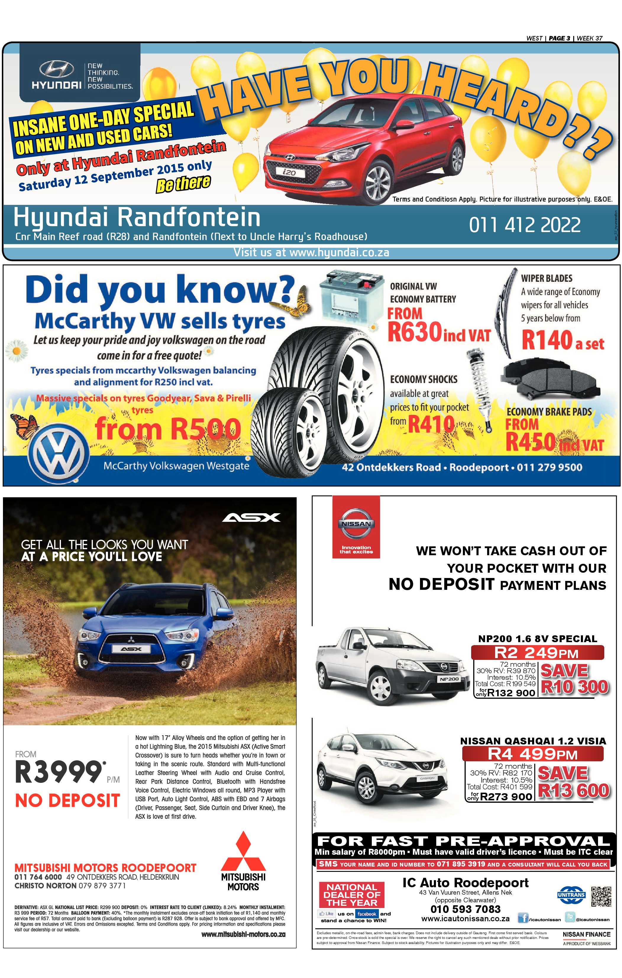 Roodepoort Record 11 September 2015 page 15