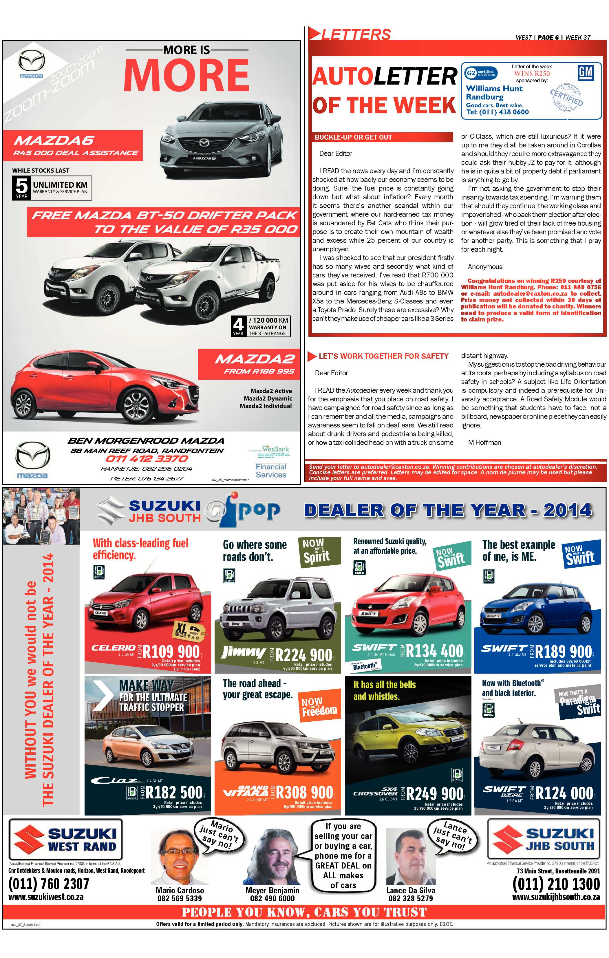 Roodepoort Record 11 September 2015 page 18