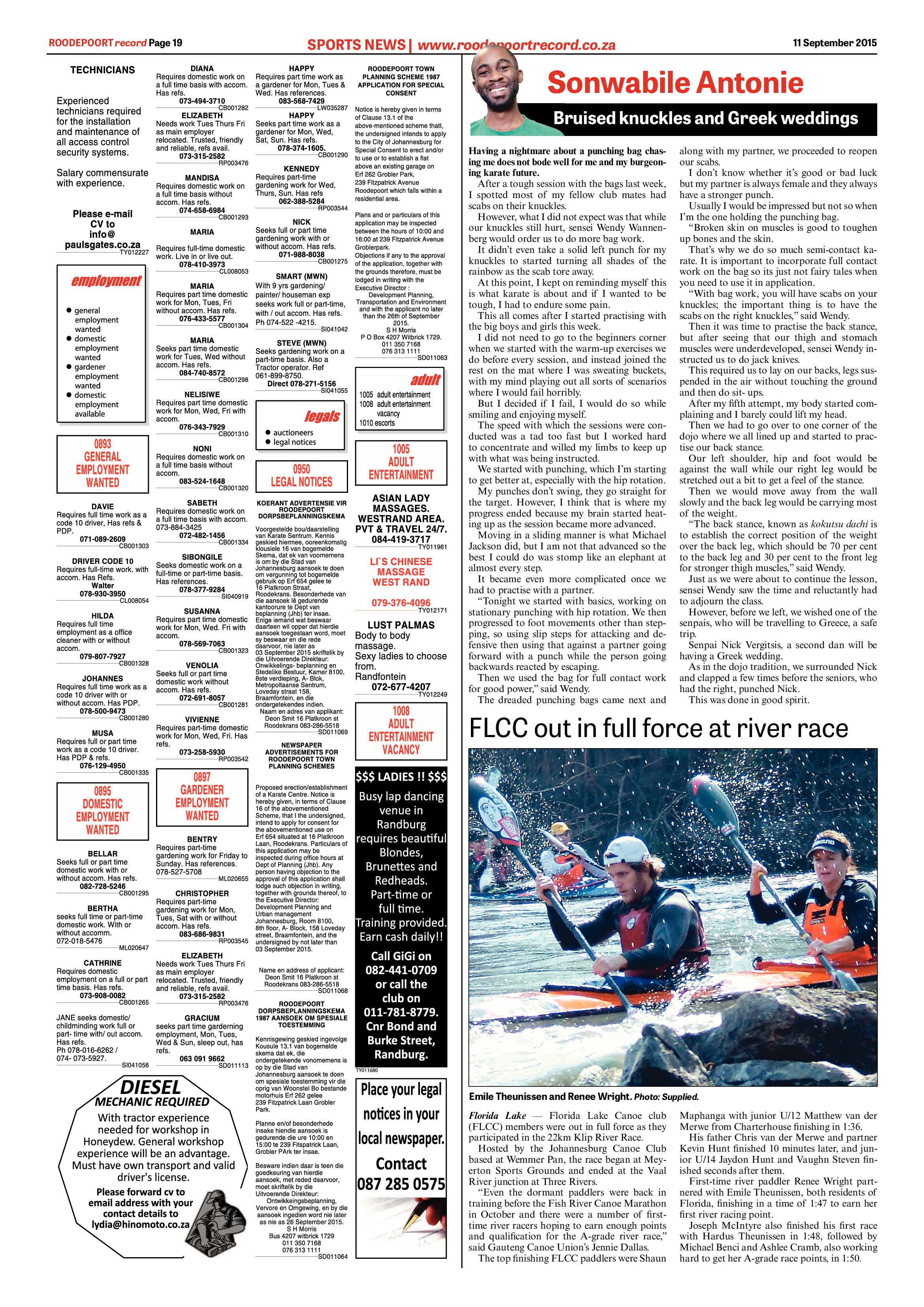 Roodepoort Record 11 September 2015 page 26