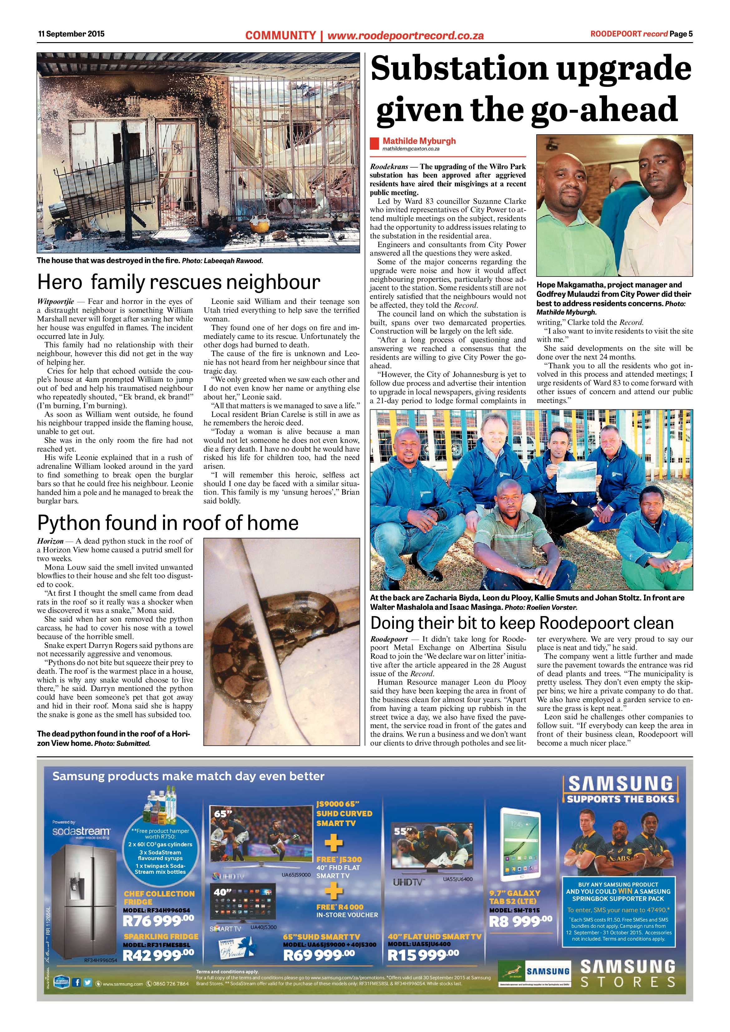 Roodepoort Record 11 September 2015 page 5