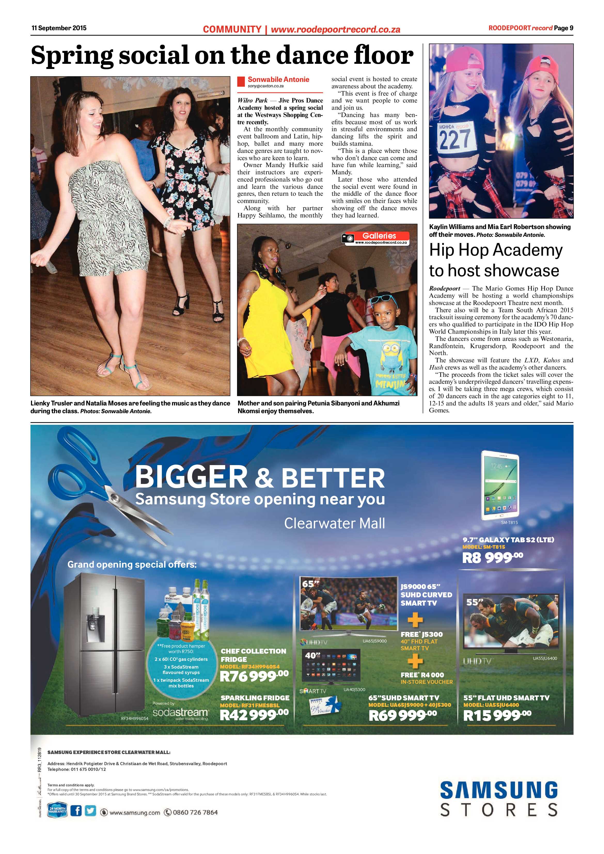 Roodepoort Record 11 September 2015 page 9
