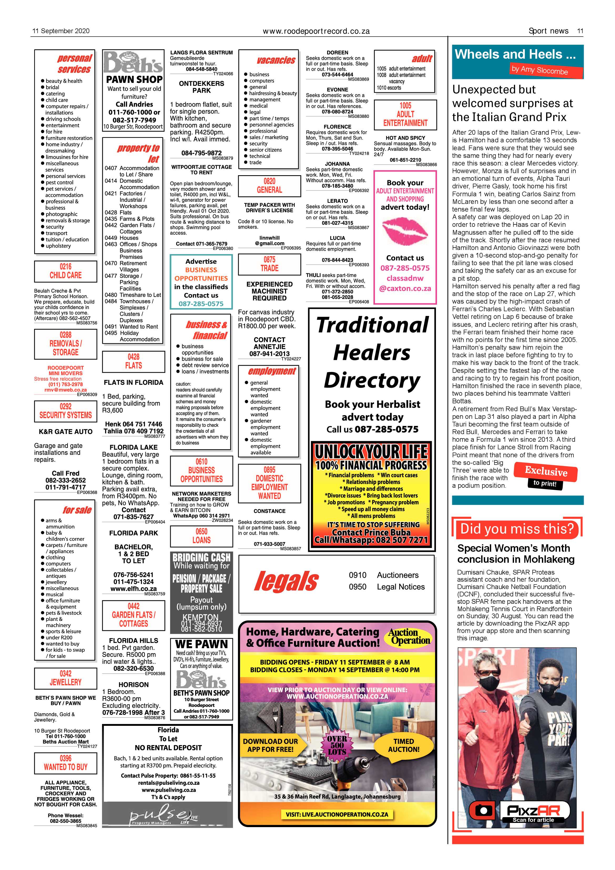 Roodepoort Record 11 September 2020 page 11