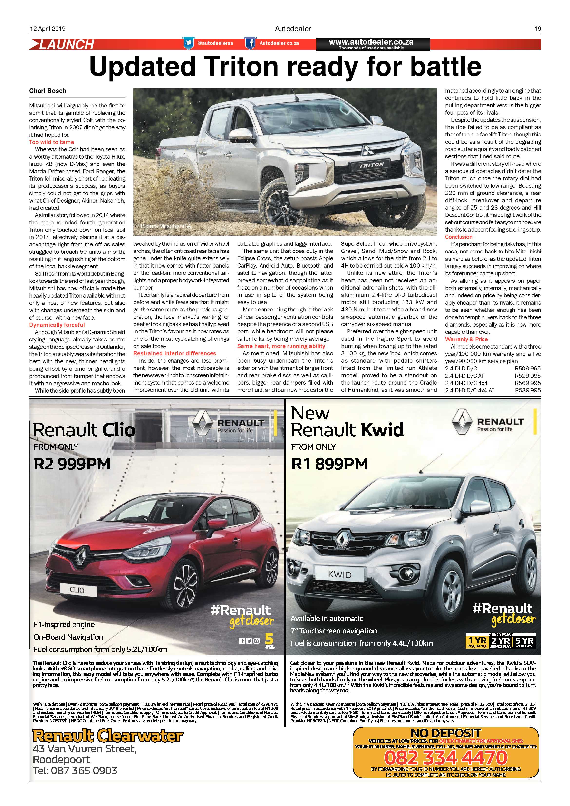 Roodepoort Record 12 April 2019 page 19