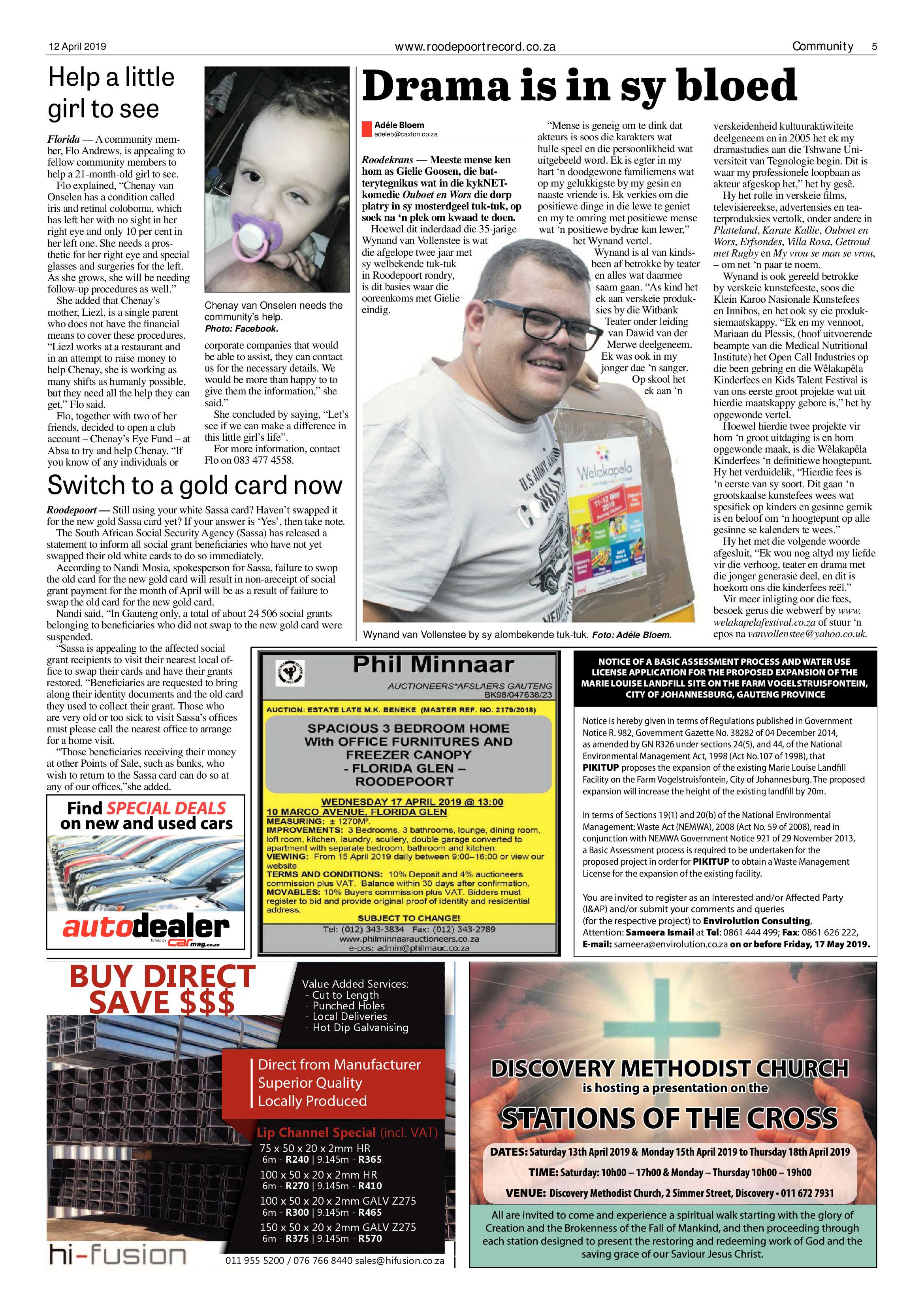Roodepoort Record 12 April 2019 page 5