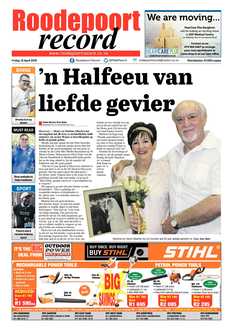 Roodepoort Record 12 April 2019