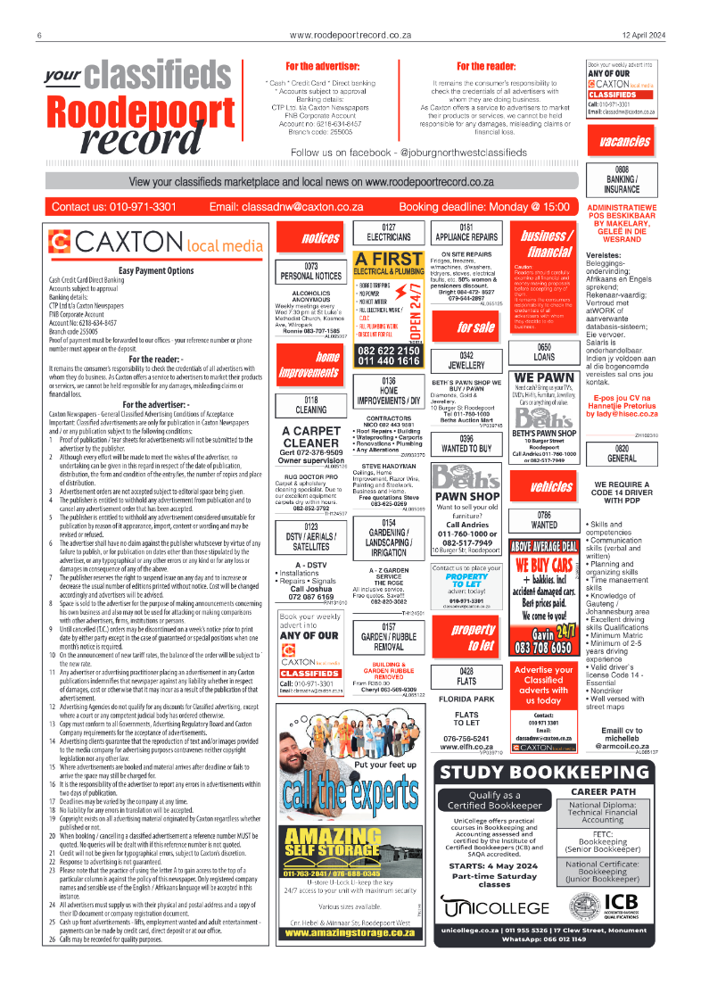 Roodepoort Record 12 April 2024 page 6