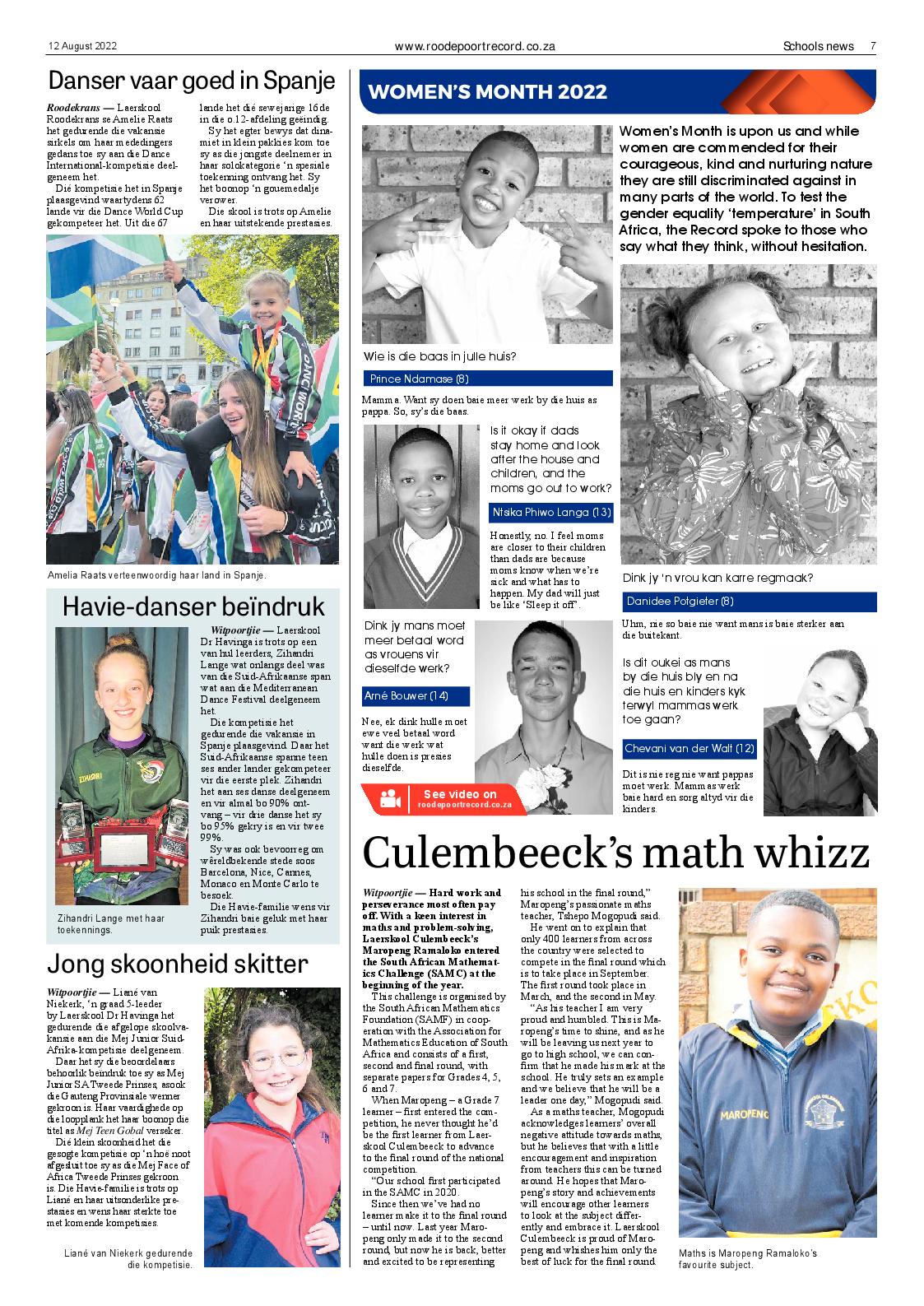 Roodepoort Record 12 August 2022 page 7