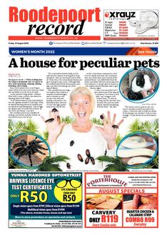 Roodepoort Record 12 August 2022