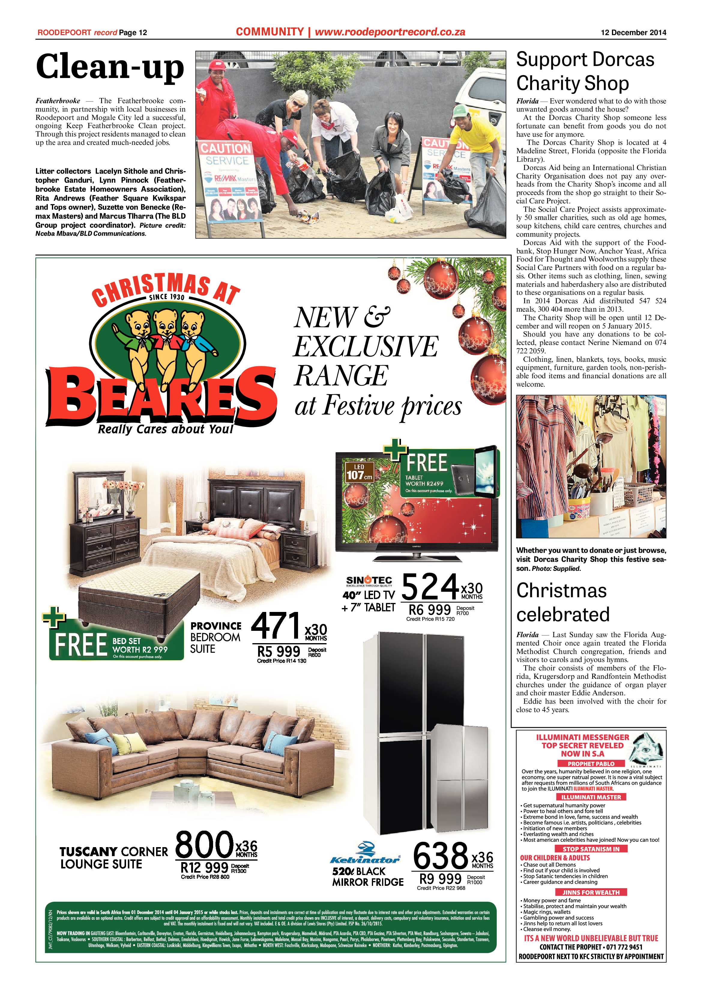 Roodepoort Record 12 December 2014 page 12