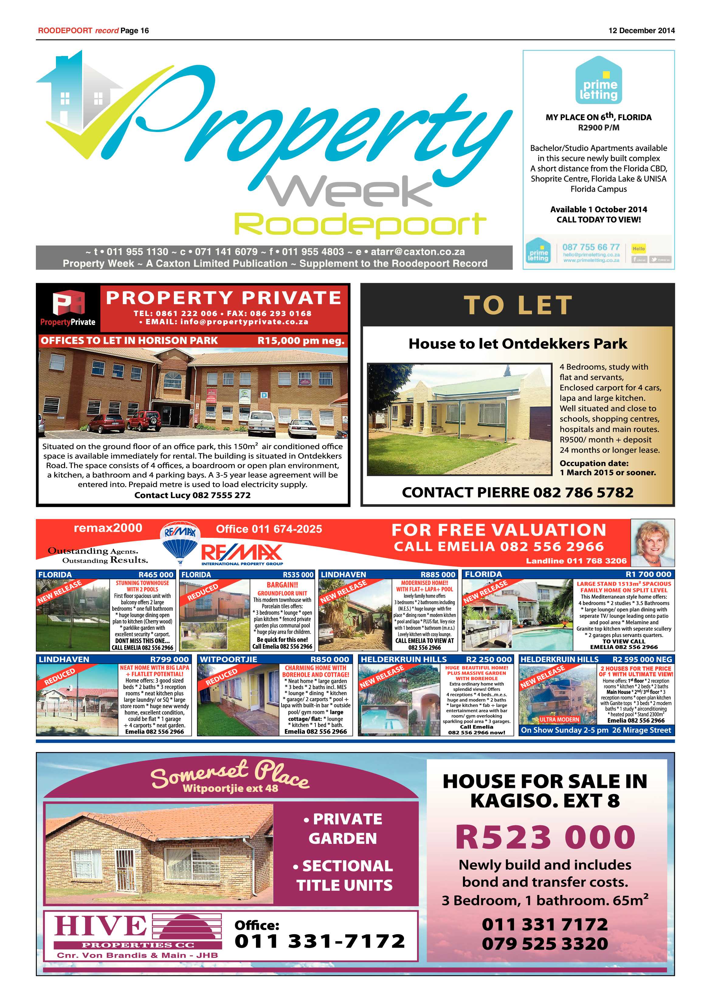 Roodepoort Record 12 December 2014 page 16