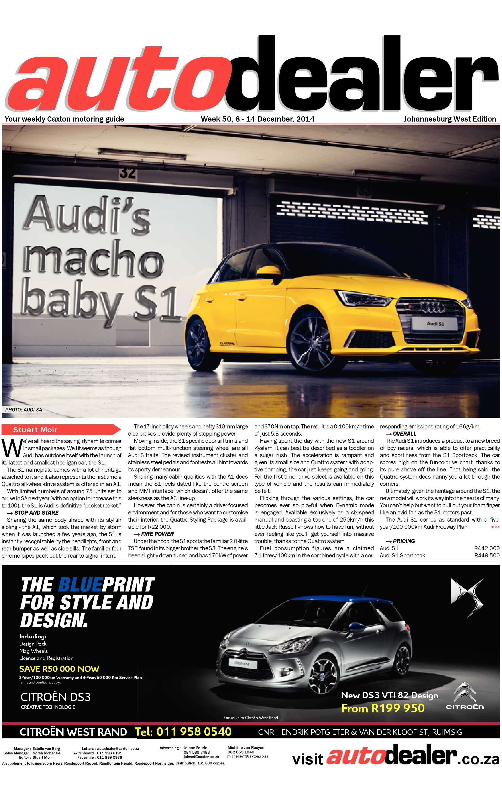 Roodepoort Record 12 December 2014 page 25