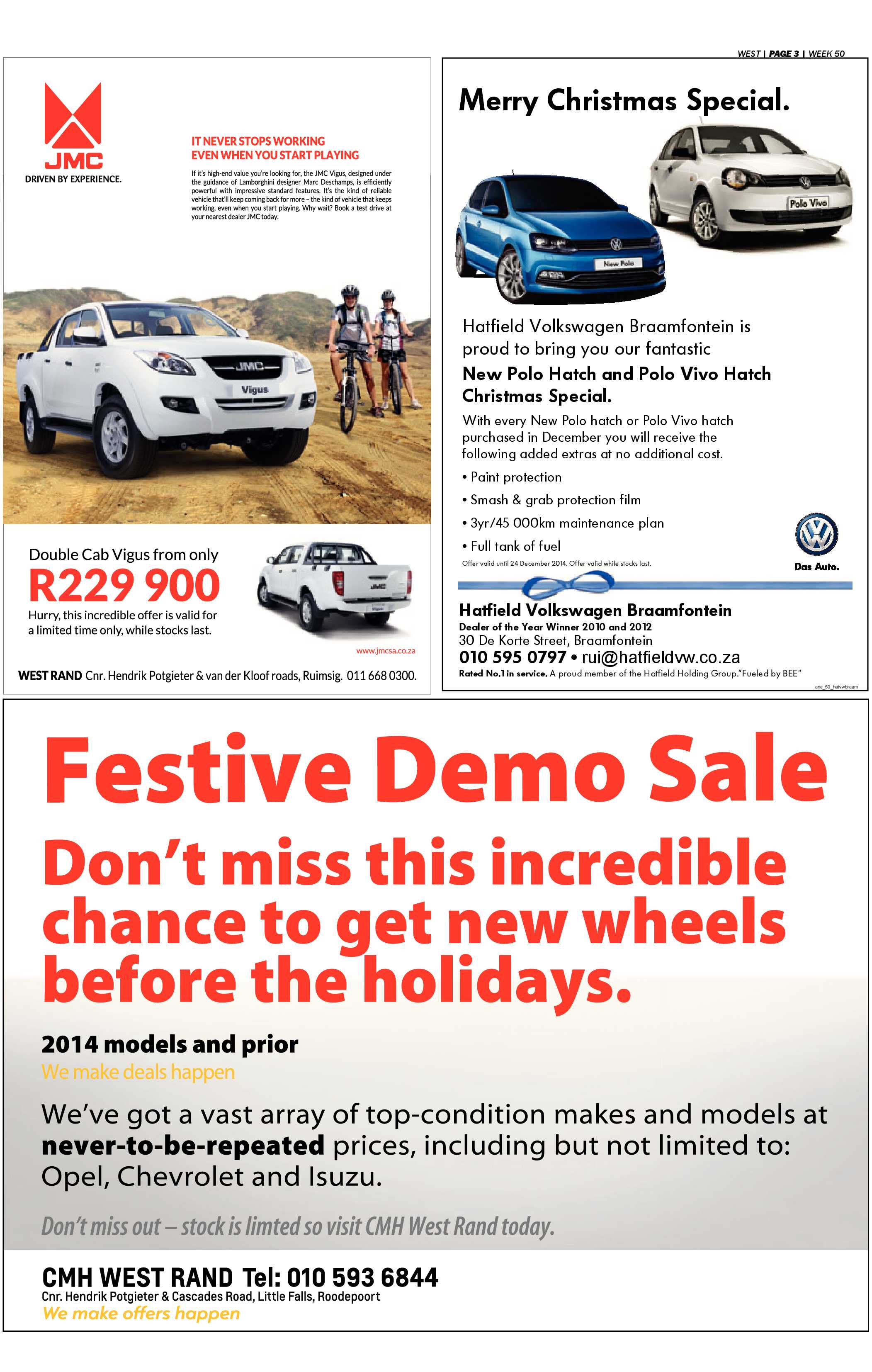 Roodepoort Record 12 December 2014 page 27