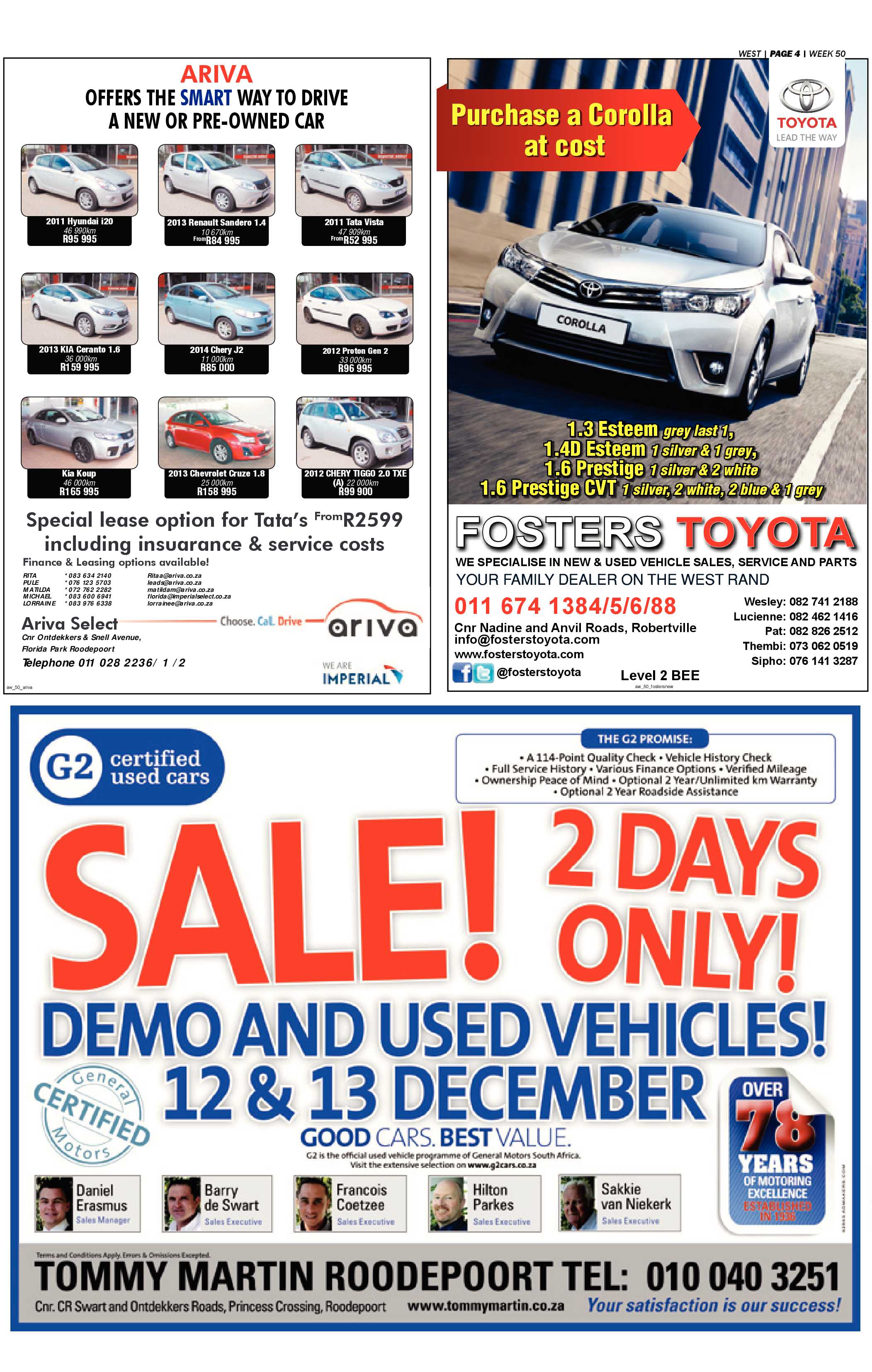 Roodepoort Record 12 December 2014 page 28