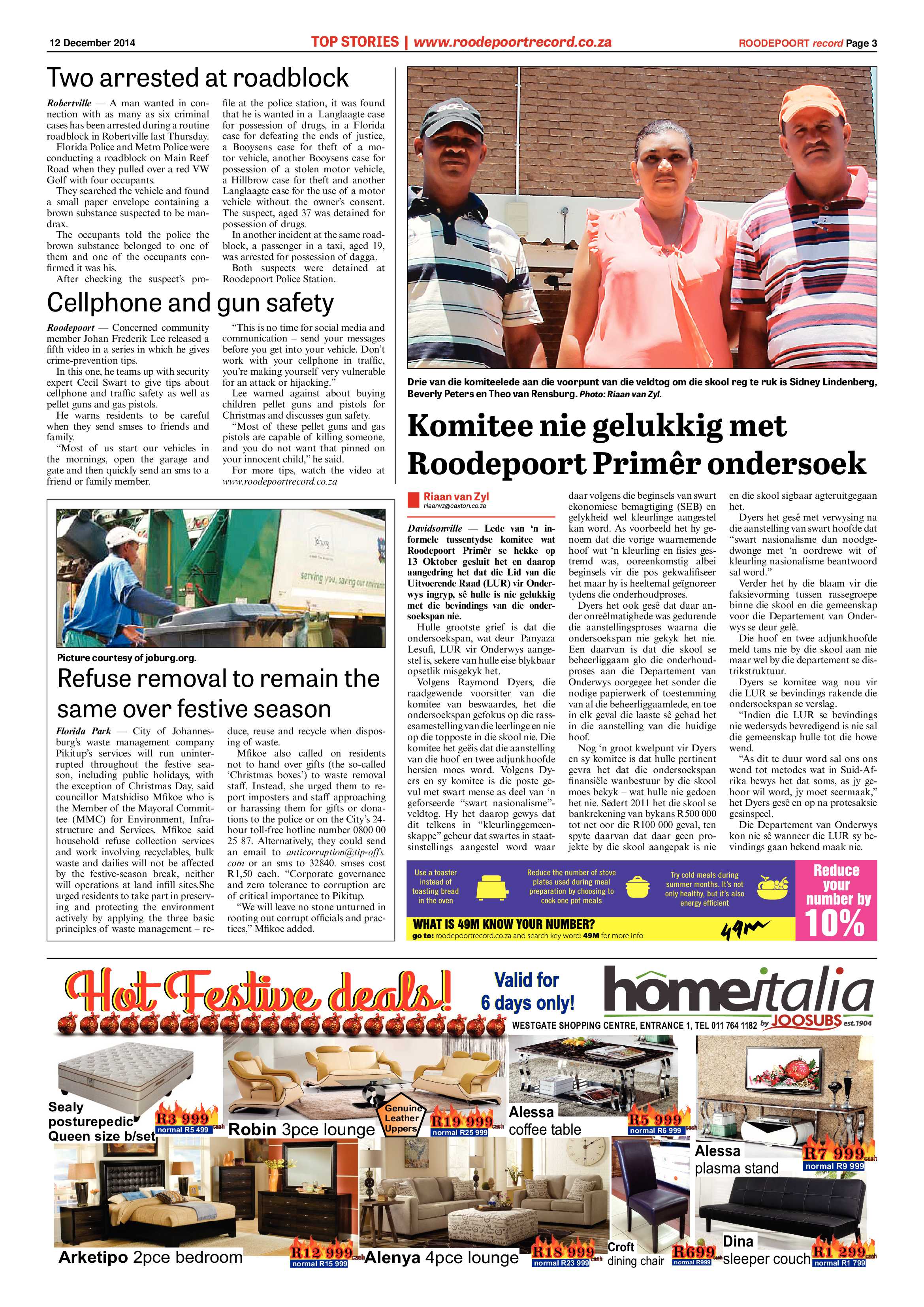 Roodepoort Record 12 December 2014 page 3