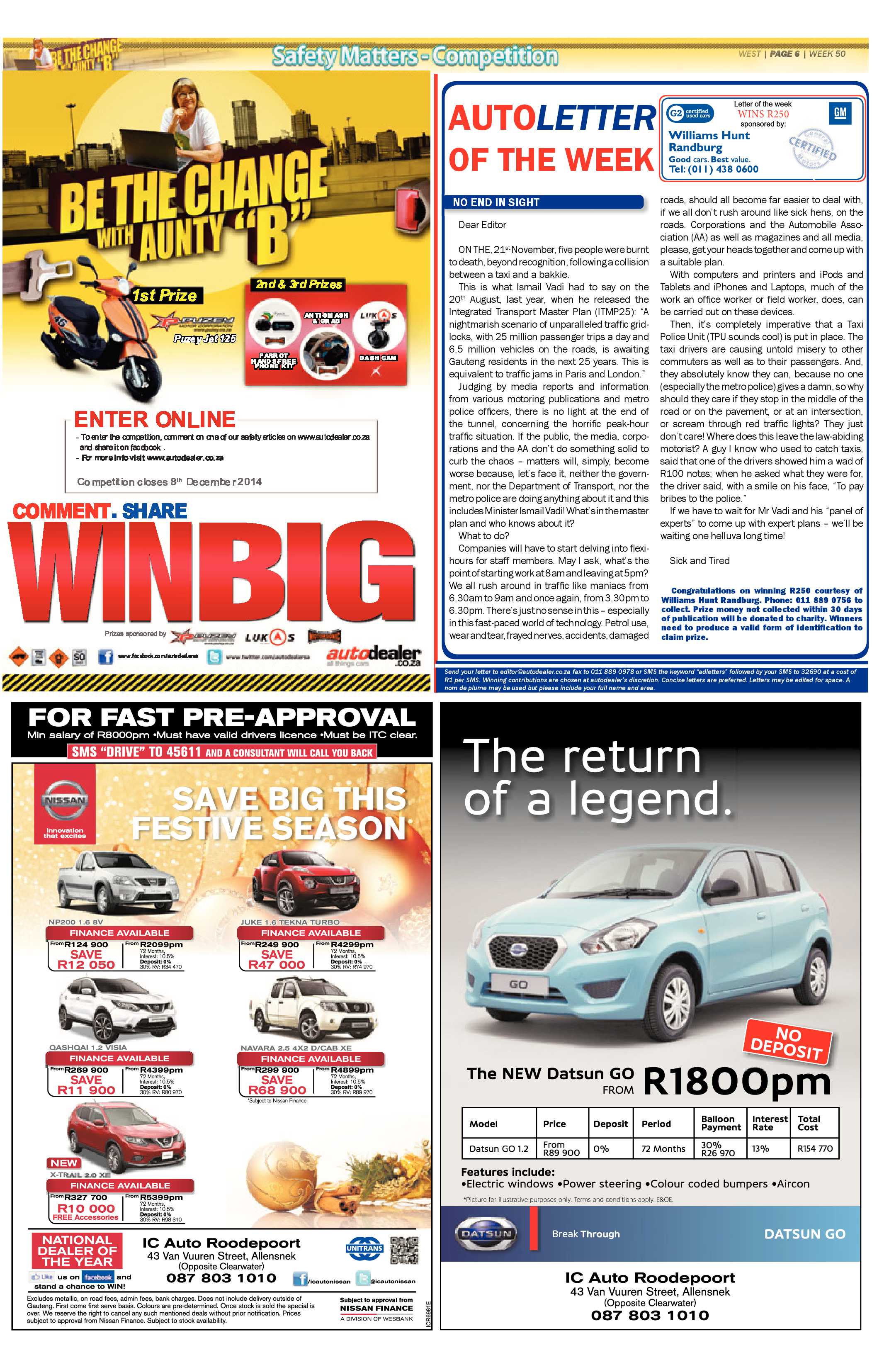 Roodepoort Record 12 December 2014 page 30