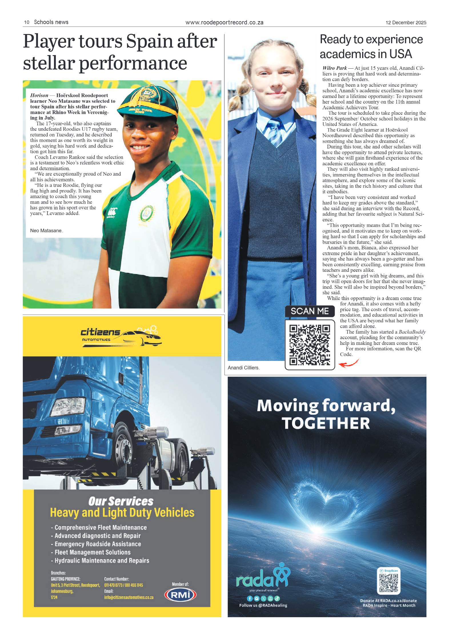 Roodepoort Record 12 December 2025 page 10