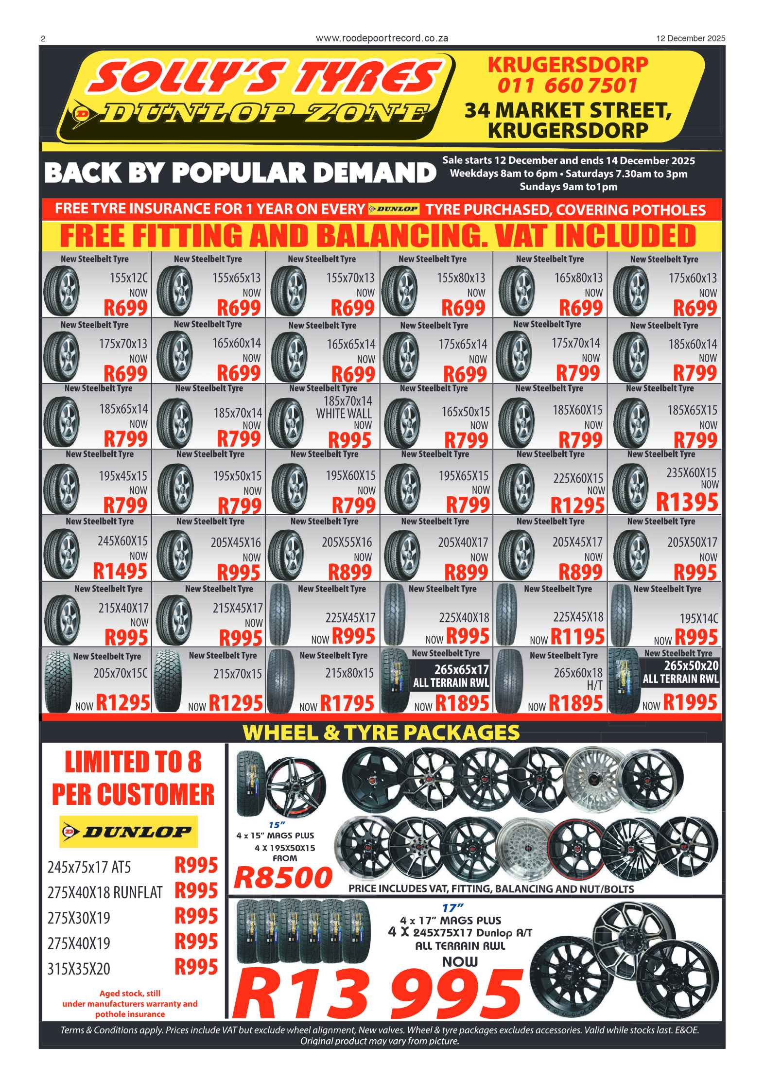 Roodepoort Record 12 December 2025 page 2