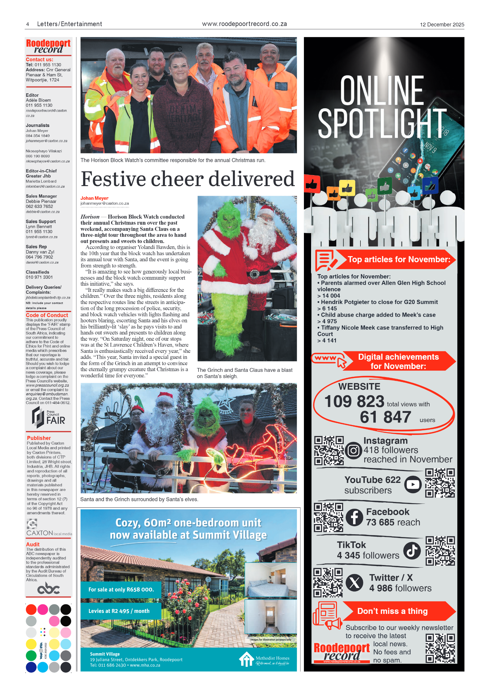 Roodepoort Record 12 December 2025 page 4