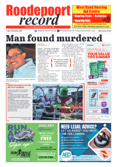 Roodepoort Record 12 December 2025