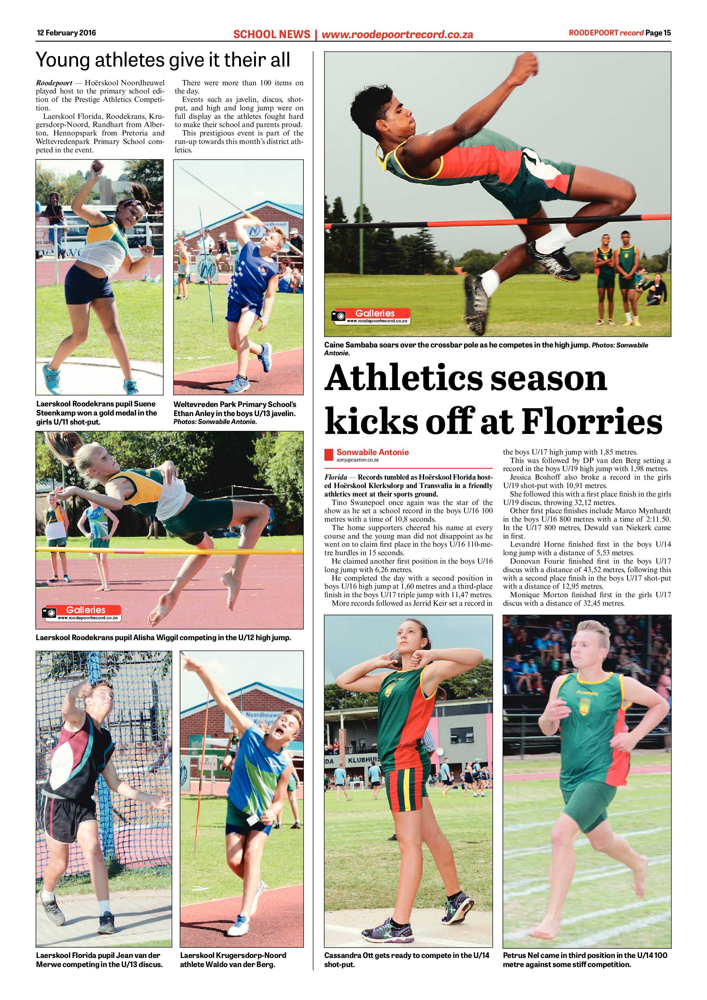 Roodepoort Record 12 February 2016 page 15