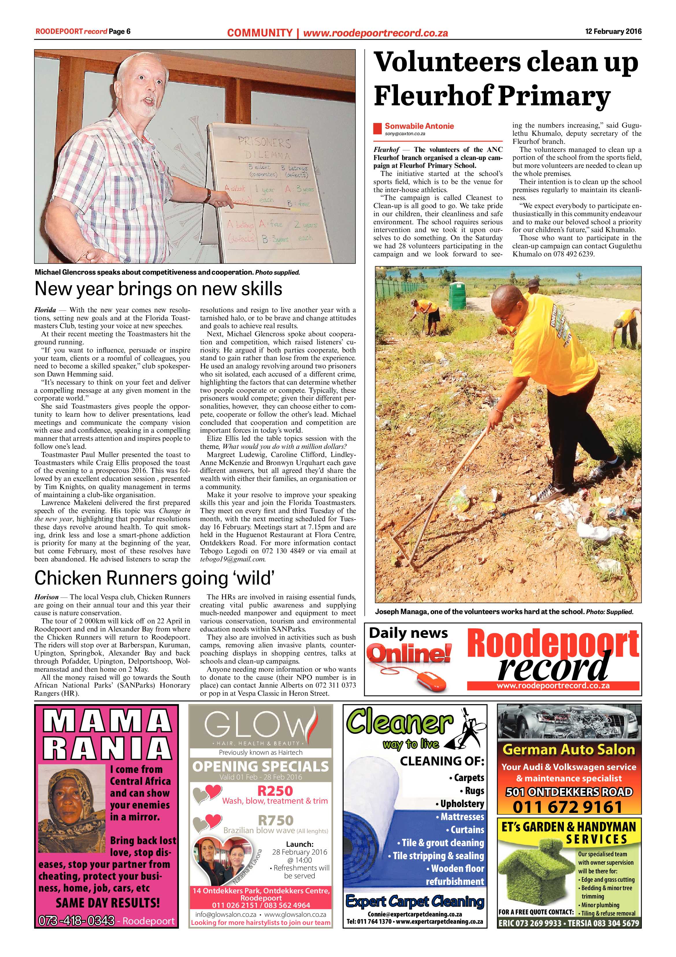 Roodepoort Record 12 February 2016 page 6