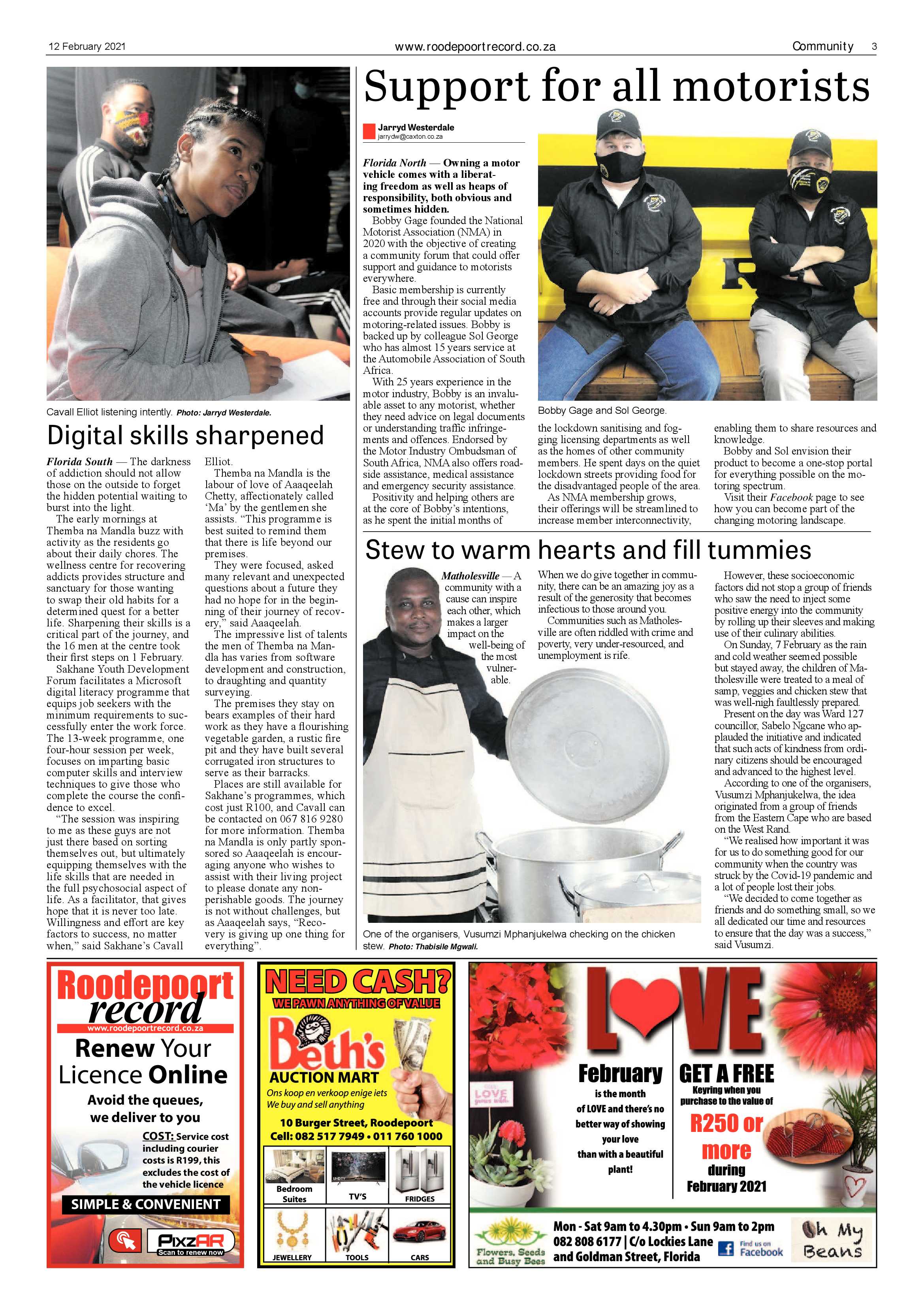 Roodepoort Record 12 February 2021 page 3