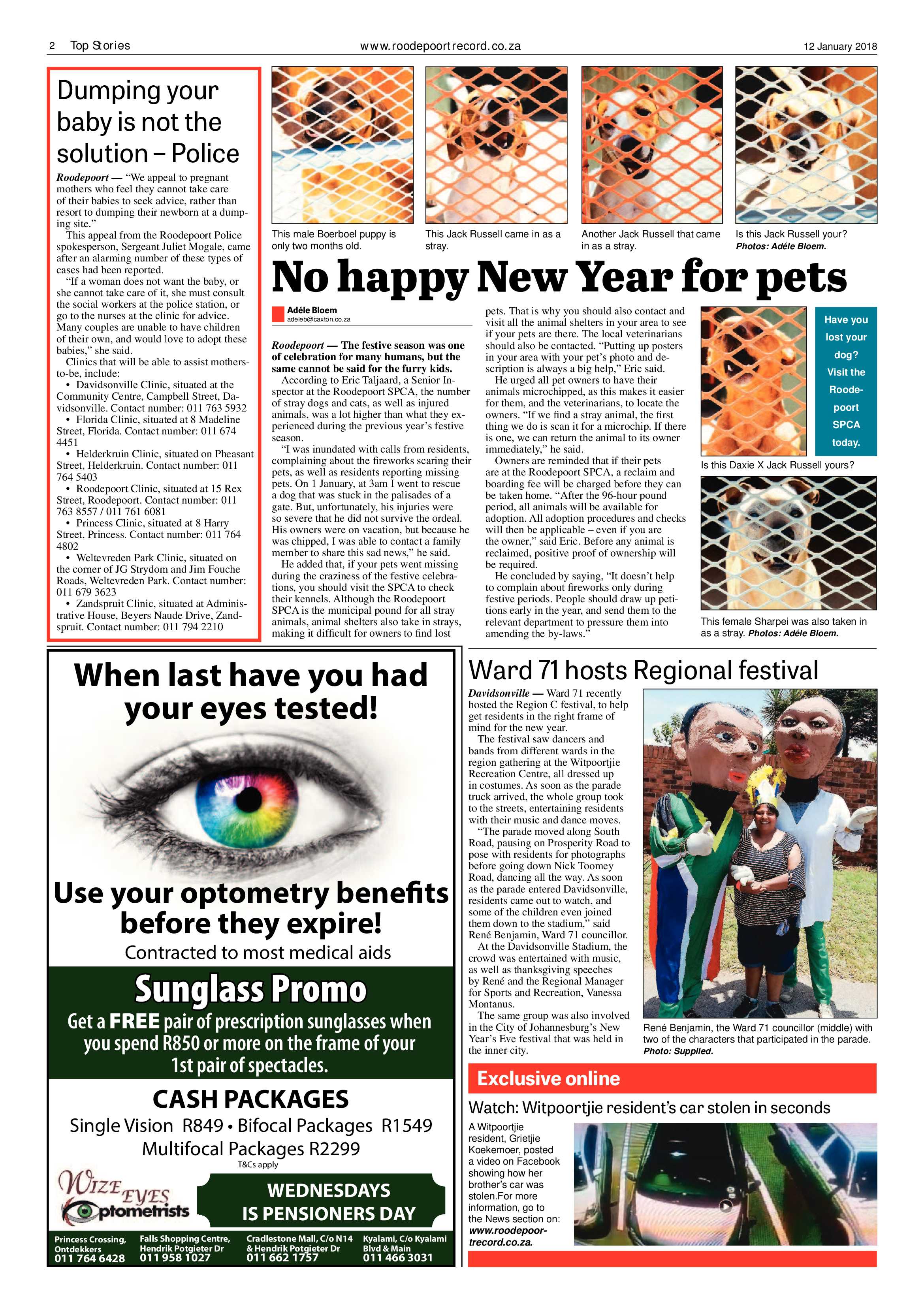 Roodepoort Record 12 January 2018 page 2