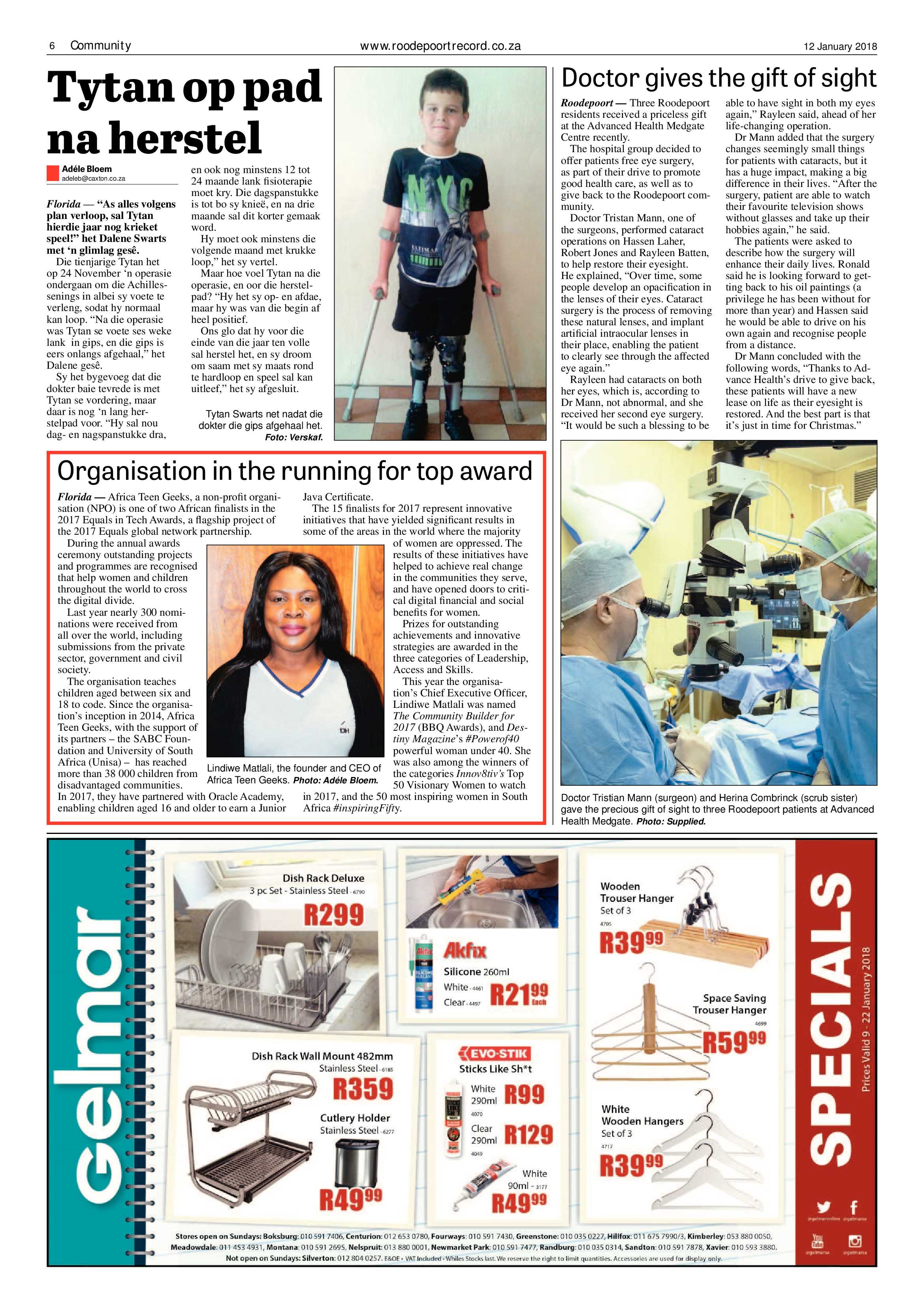 Roodepoort Record 12 January 2018 page 7