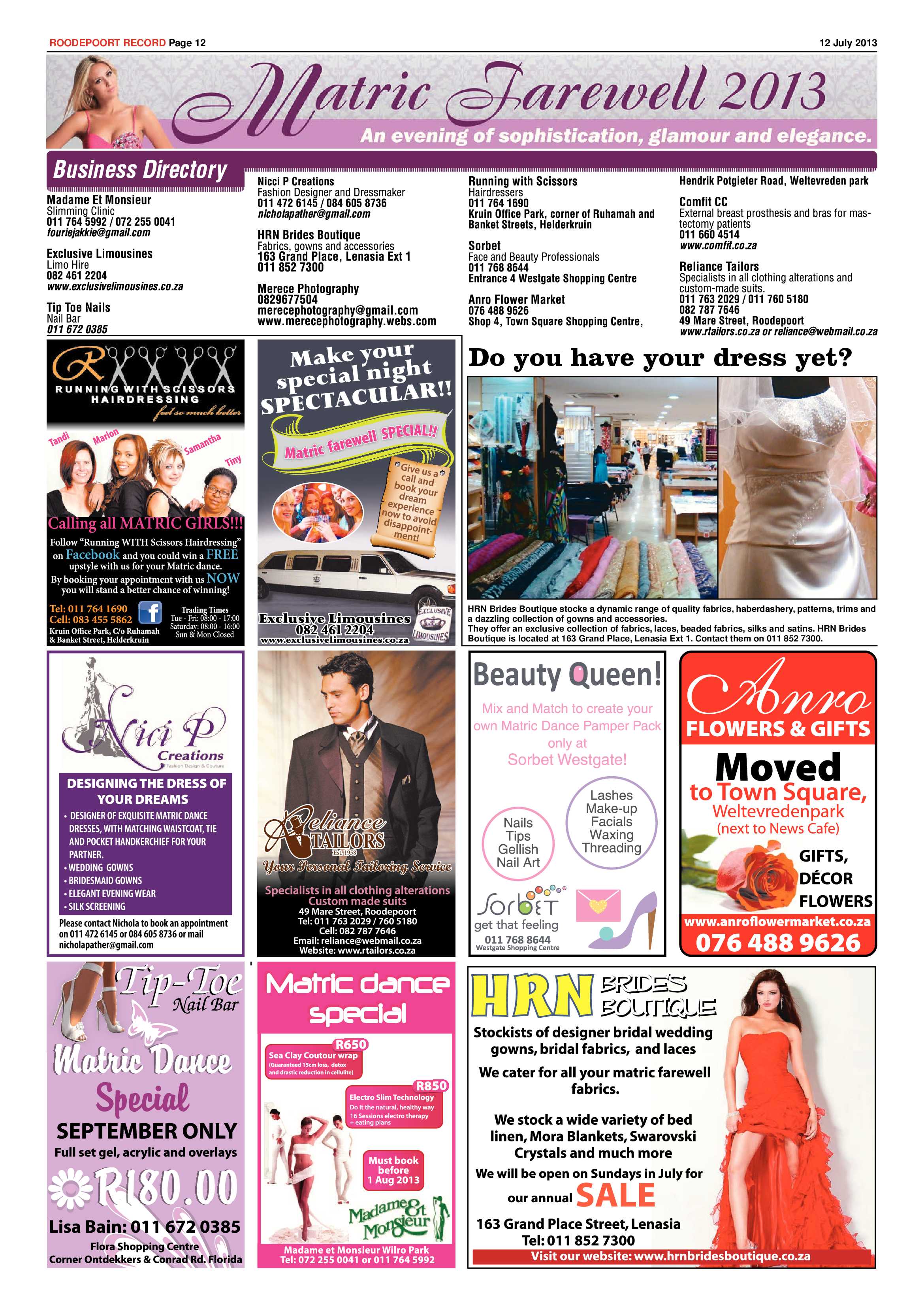 Roodepoort Record 12 July 2013 page 12