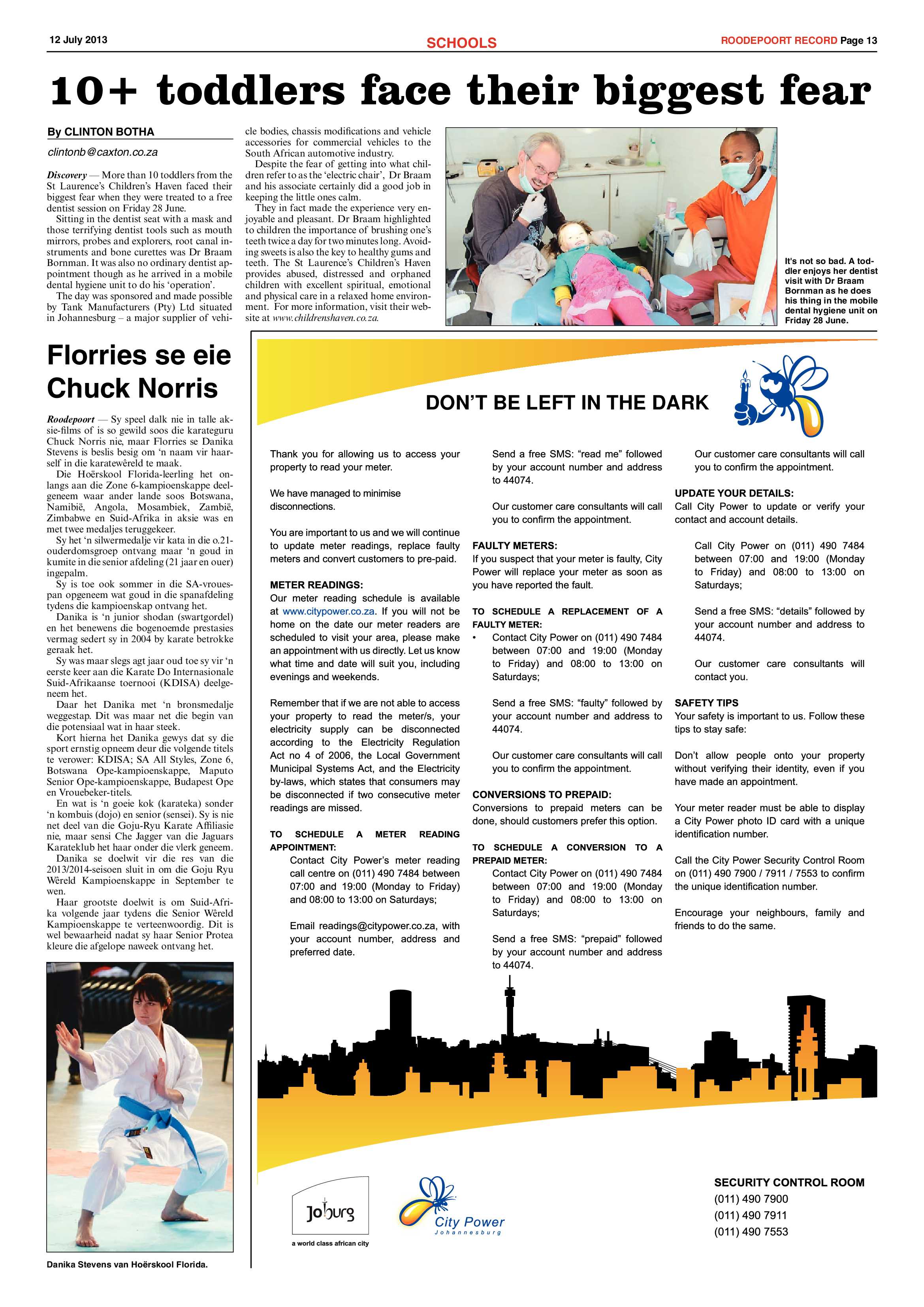 Roodepoort Record 12 July 2013 page 13