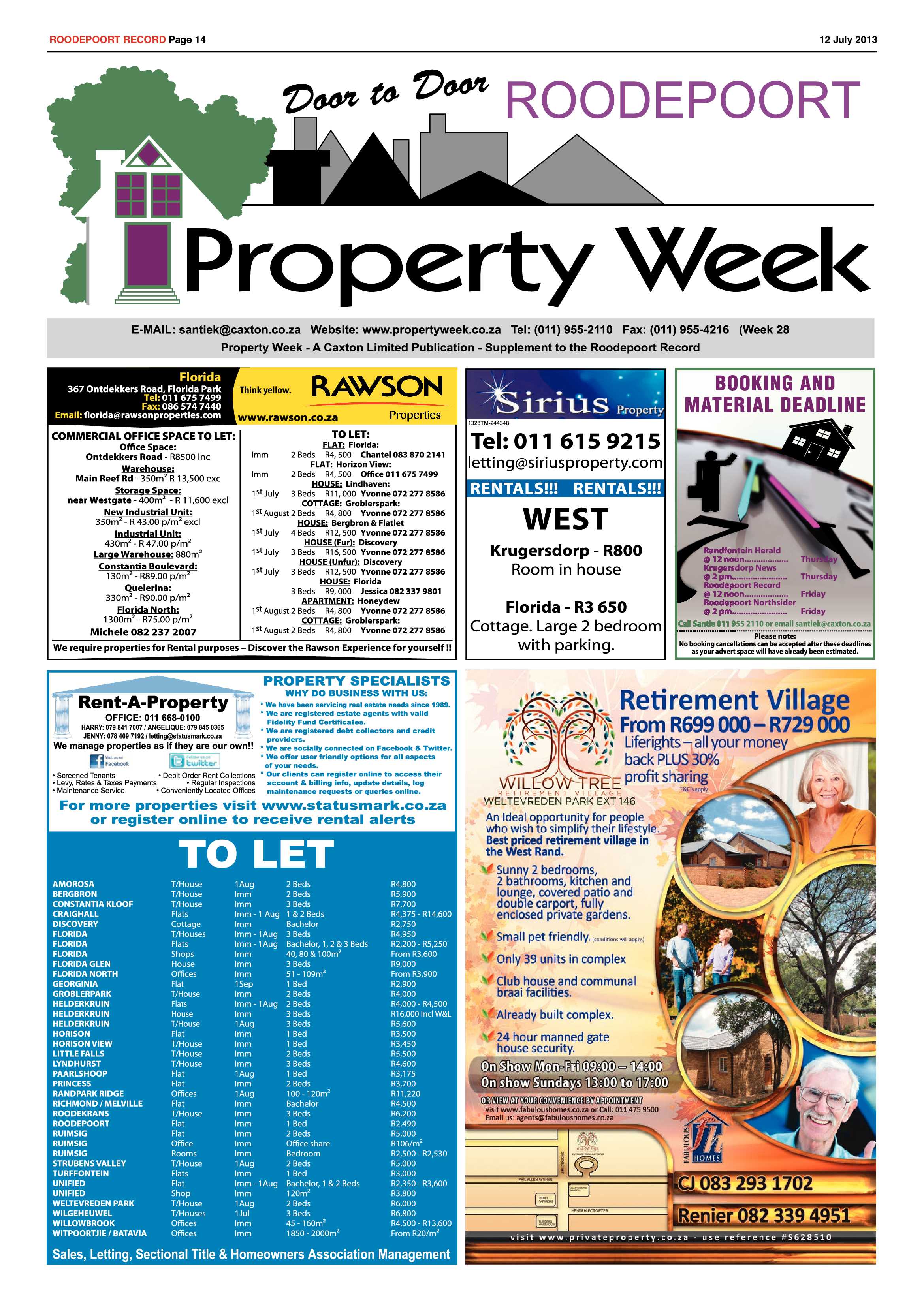 Roodepoort Record 12 July 2013 page 14