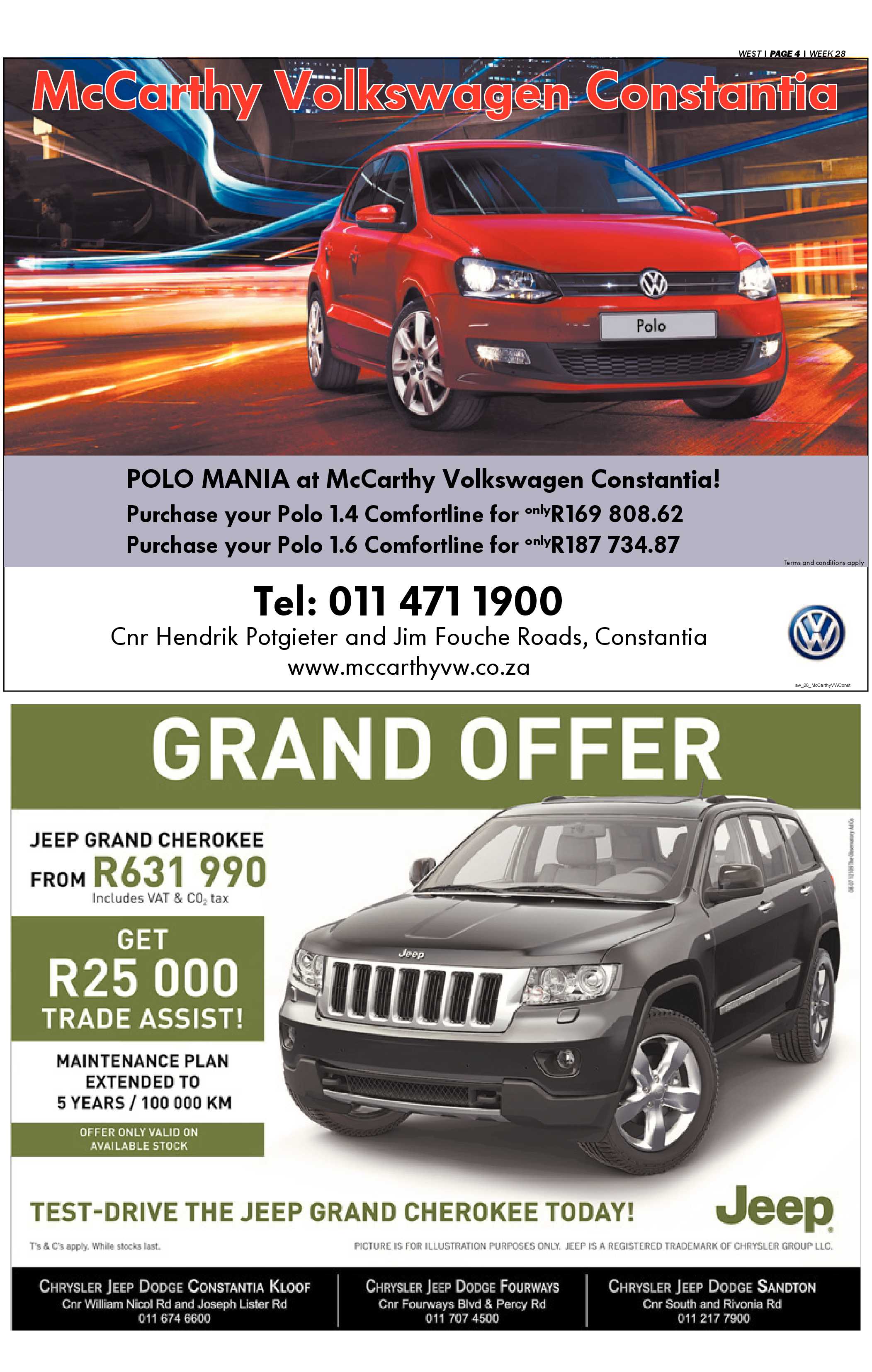 Roodepoort Record 12 July 2013 page 28