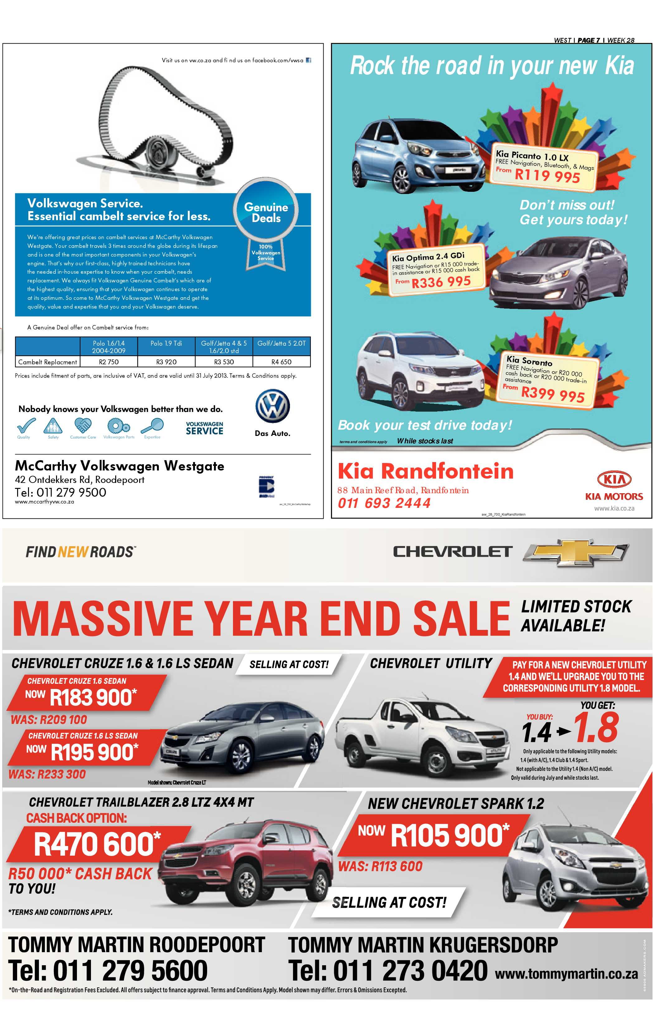 Roodepoort Record 12 July 2013 page 31