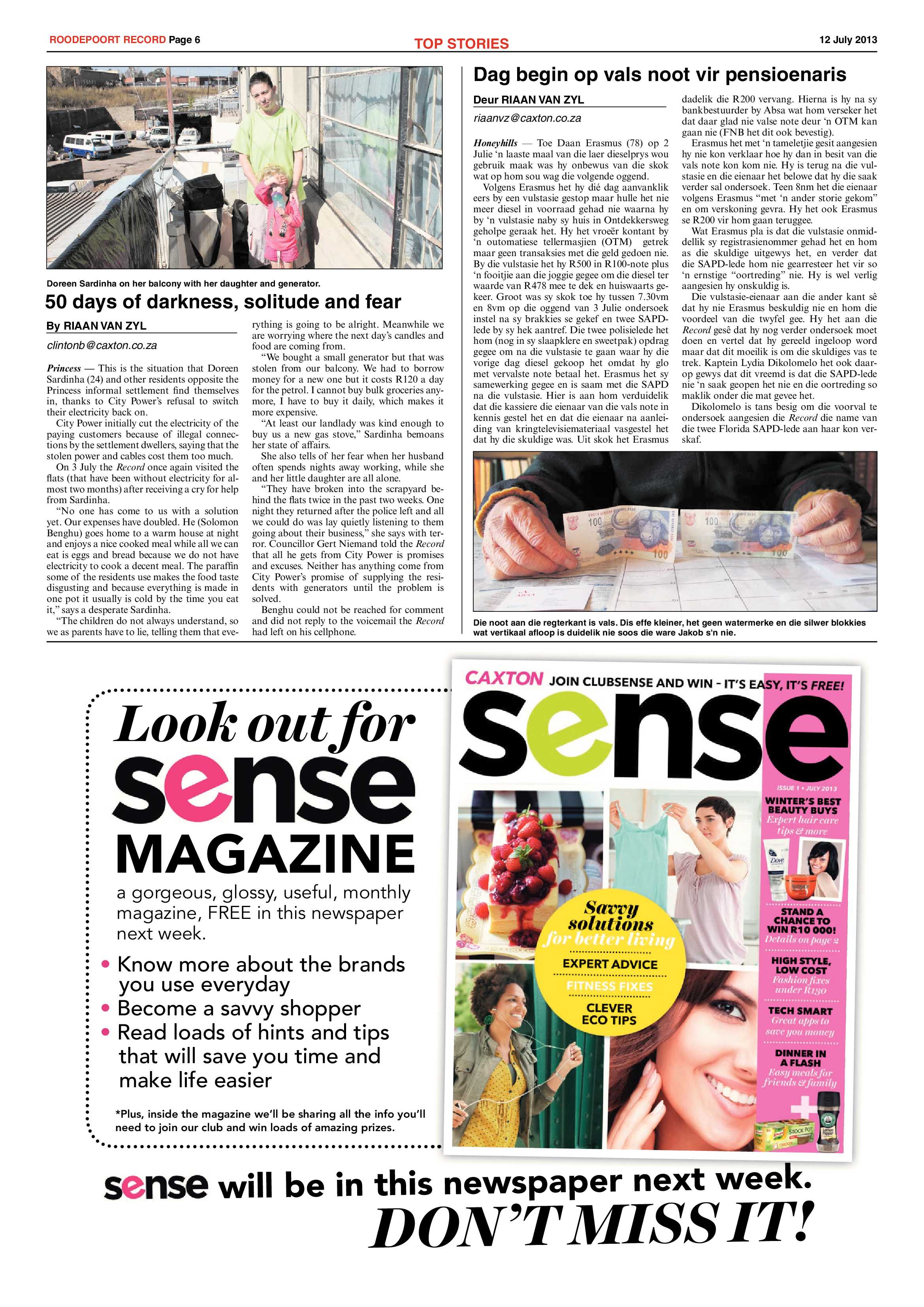 Roodepoort Record 12 July 2013 page 6