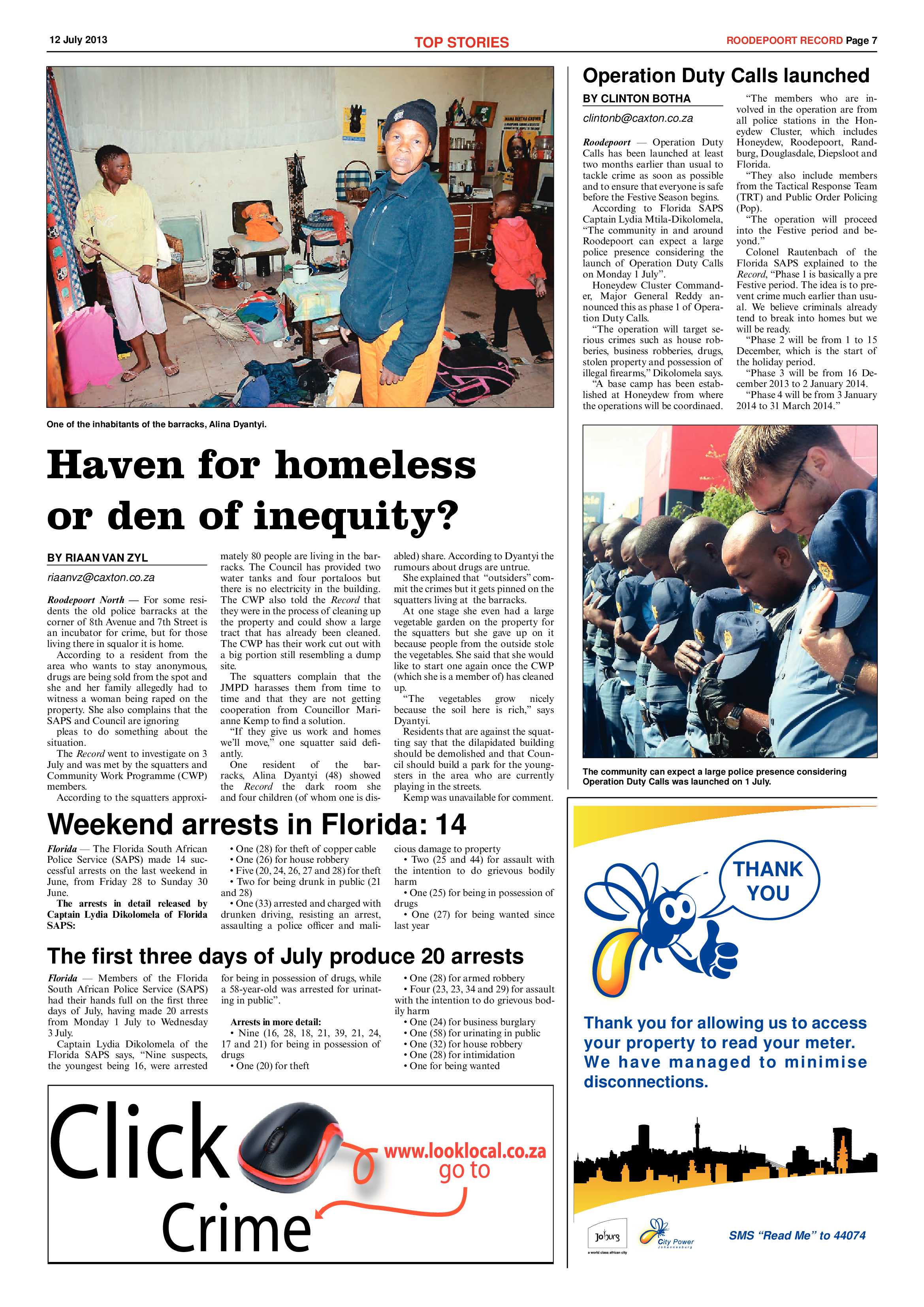 Roodepoort Record 12 July 2013 page 7