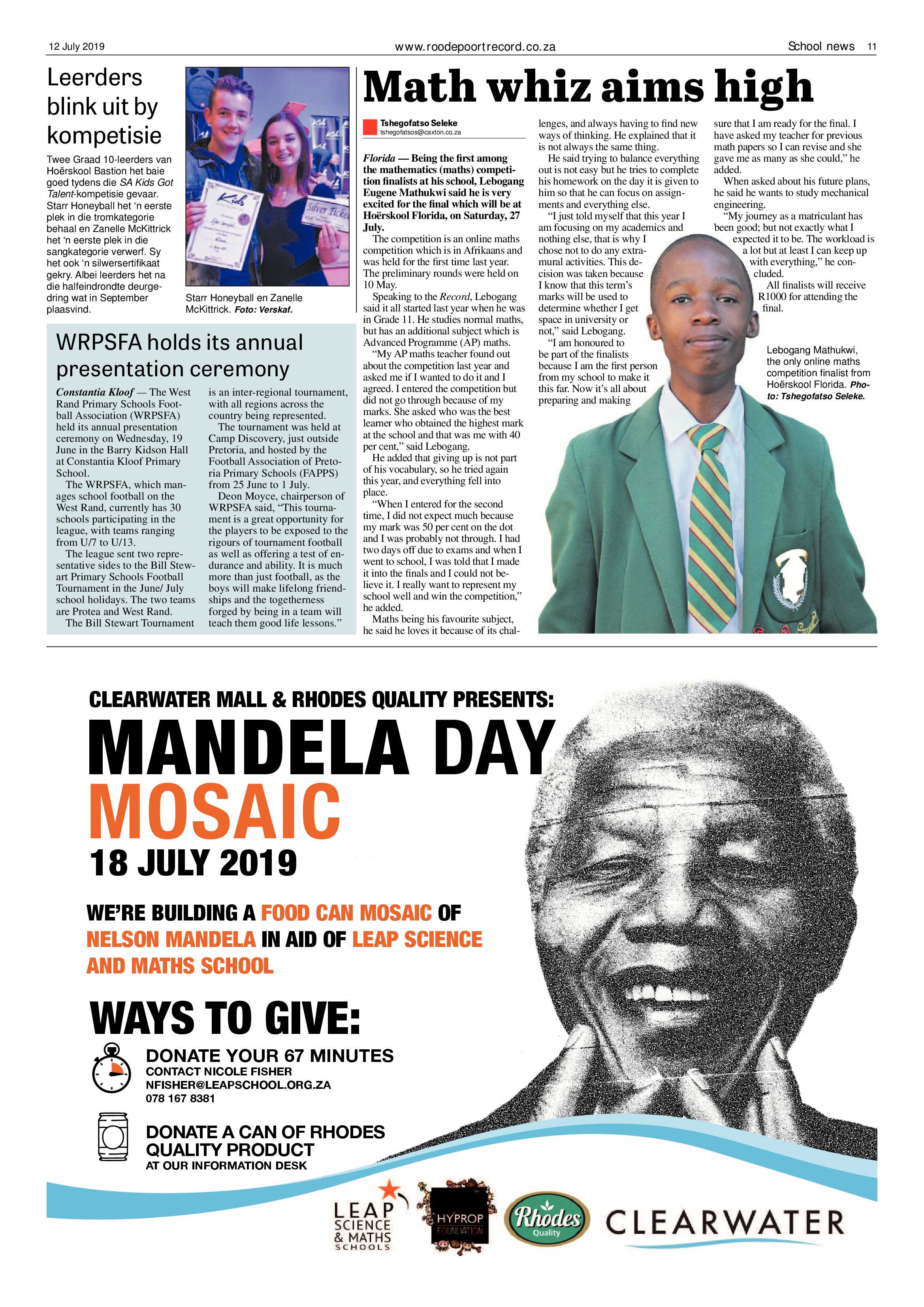 Roodepoort Record 12 July 2019 page 11
