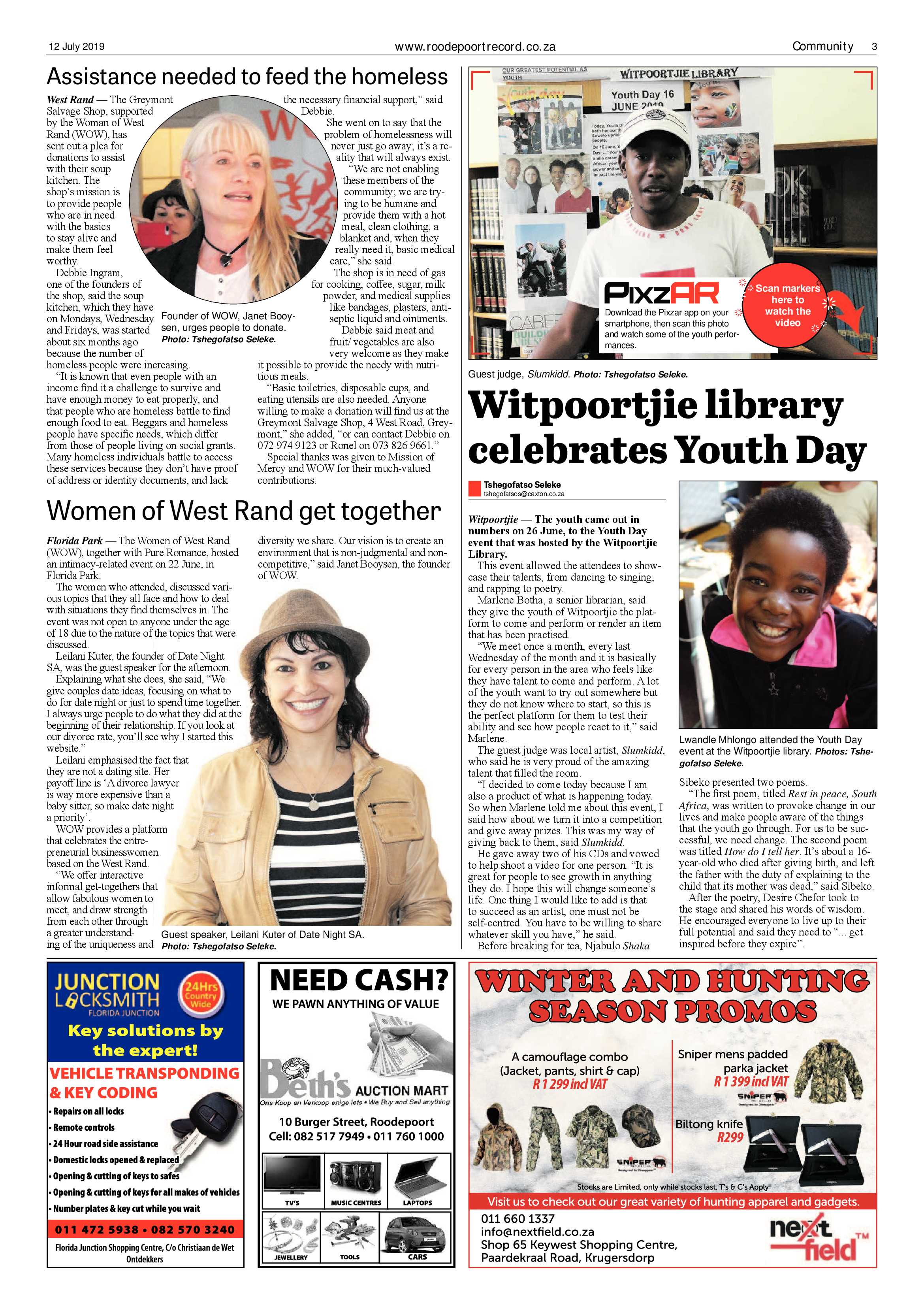 Roodepoort Record 12 July 2019 page 3