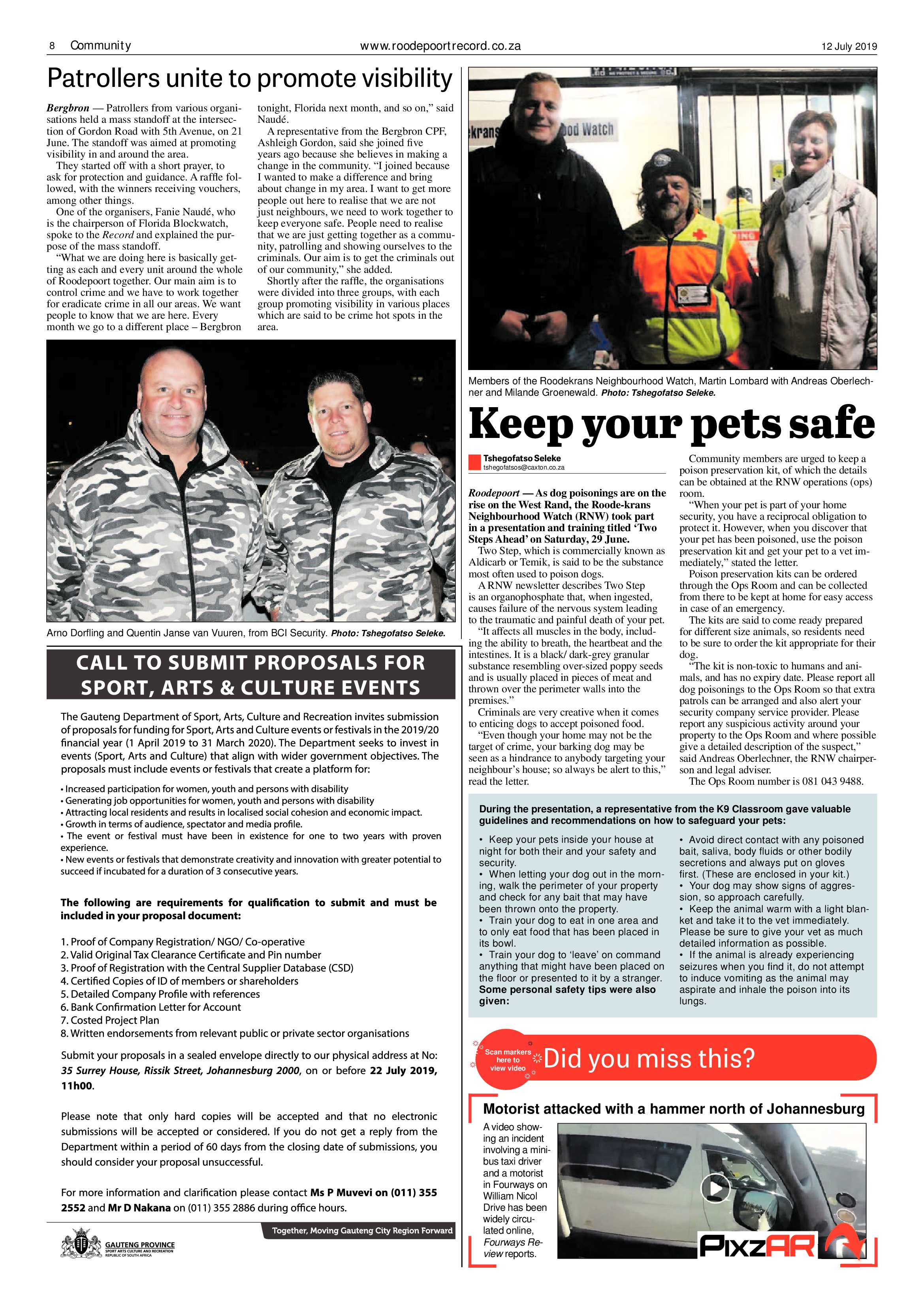 Roodepoort Record 12 July 2019 page 8