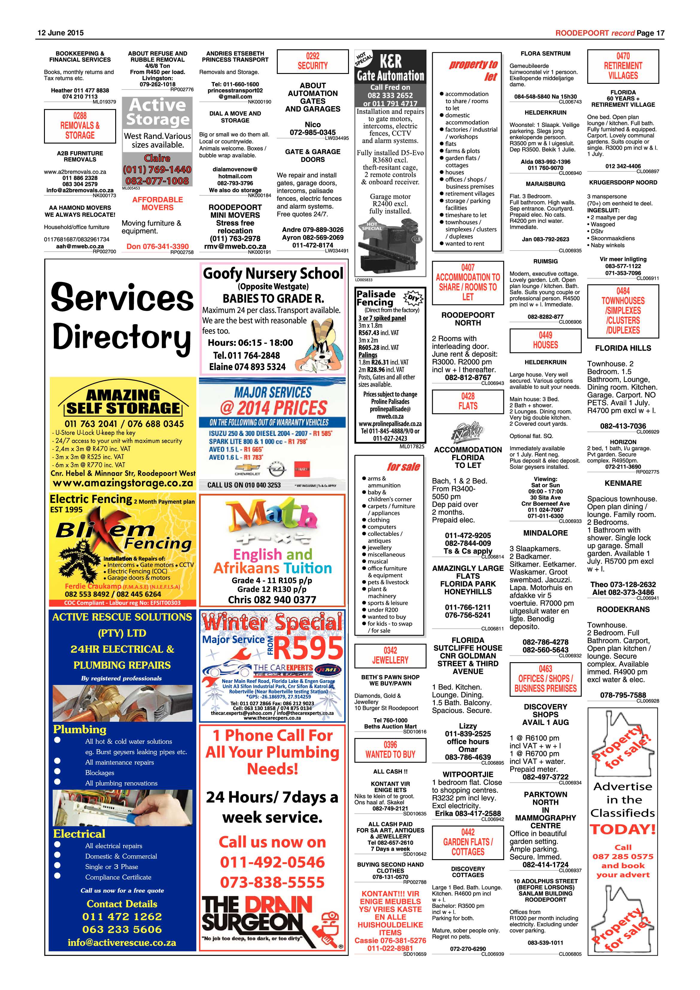 Roodepoort Record 12 June 2015 page 21