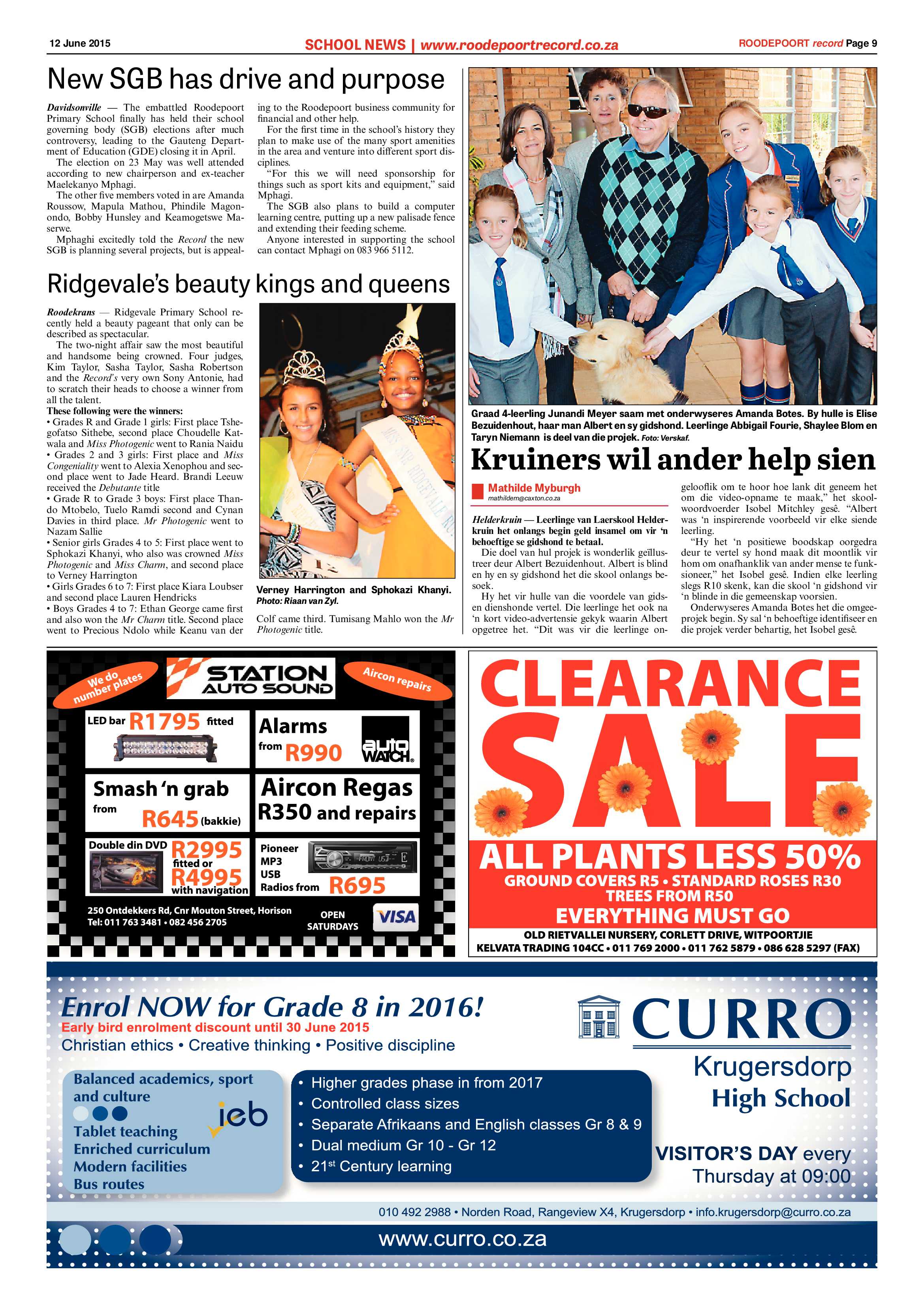 Roodepoort Record 12 June 2015 page 9
