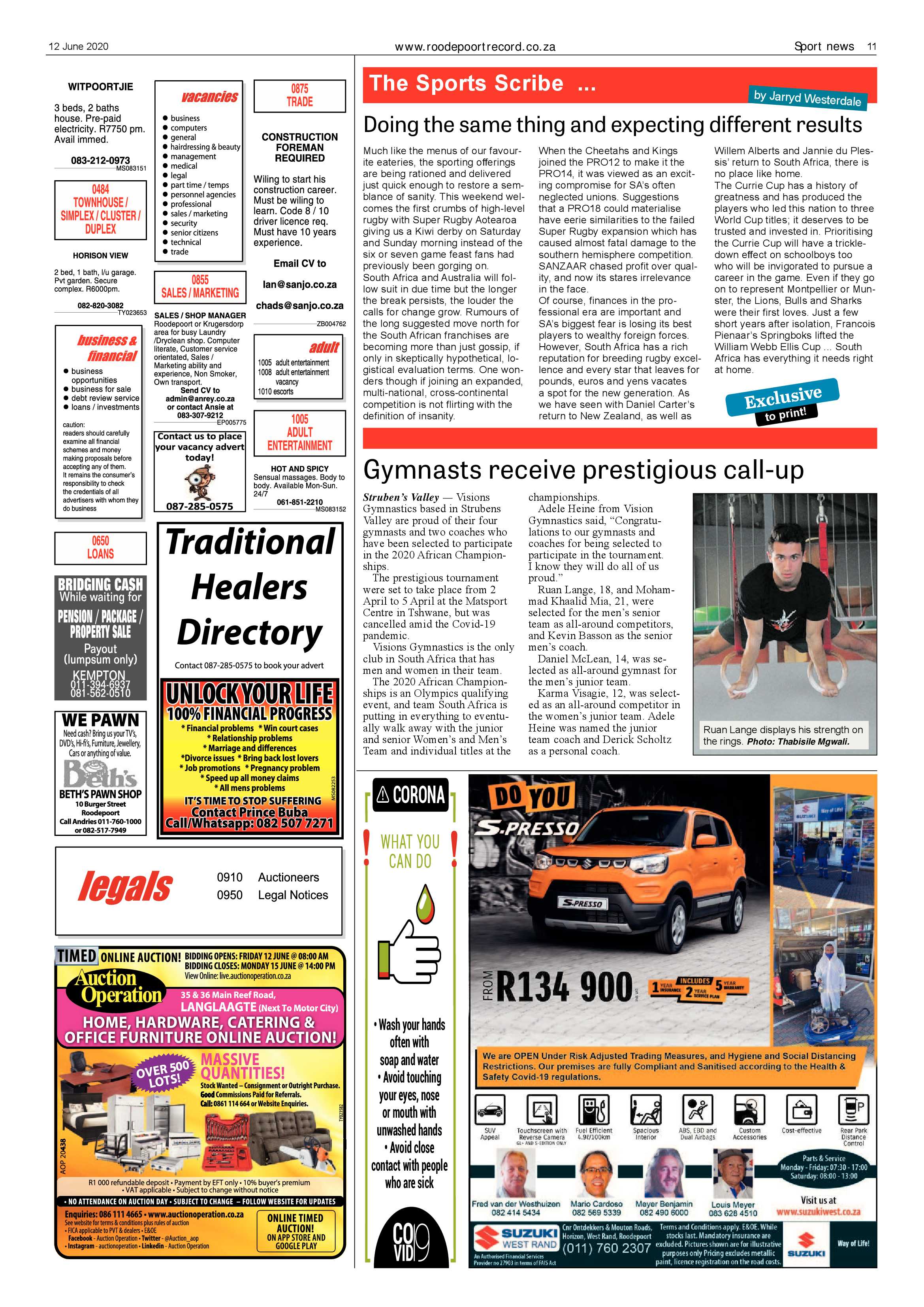 Roodepoort Record 12 June 2020 page 11