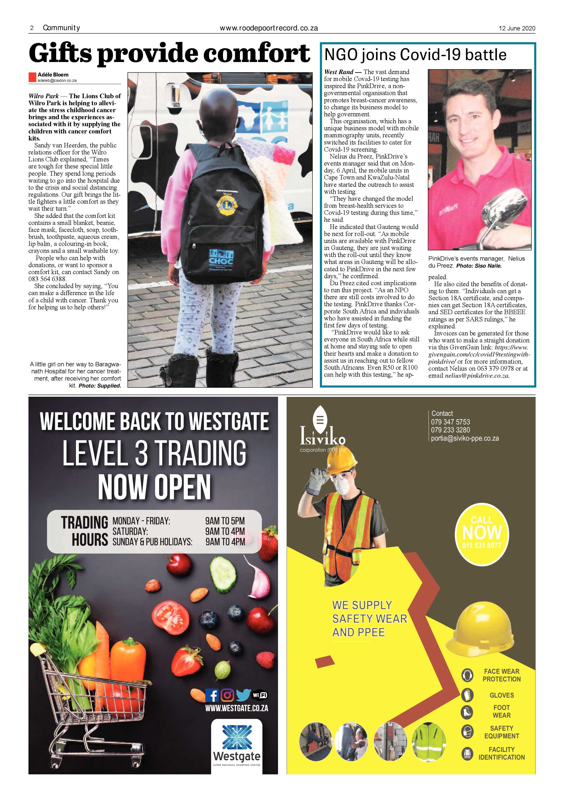 Roodepoort Record 12 June 2020 page 2