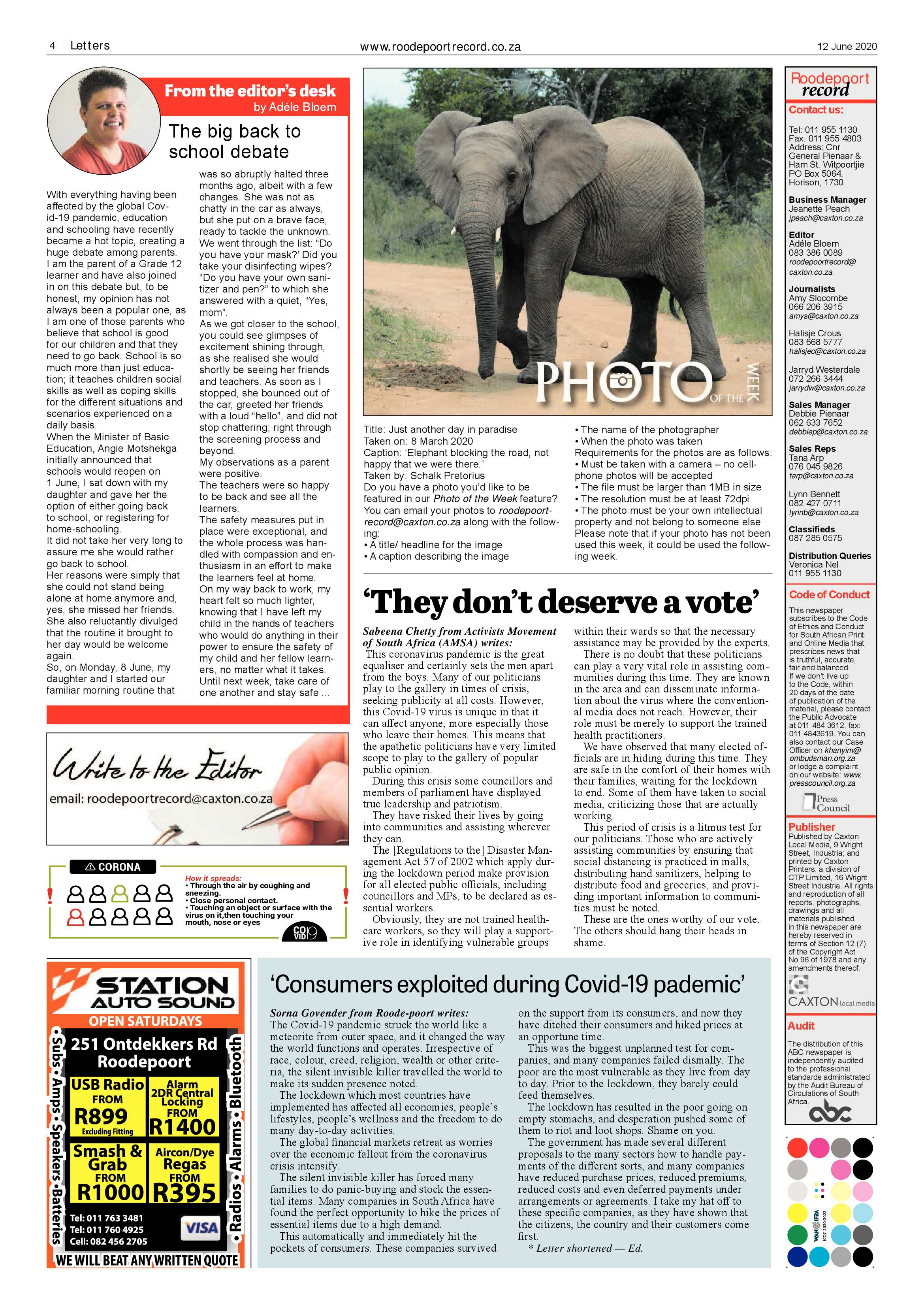 Roodepoort Record 12 June 2020 page 4