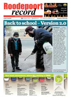 Roodepoort Record 12 June 2020