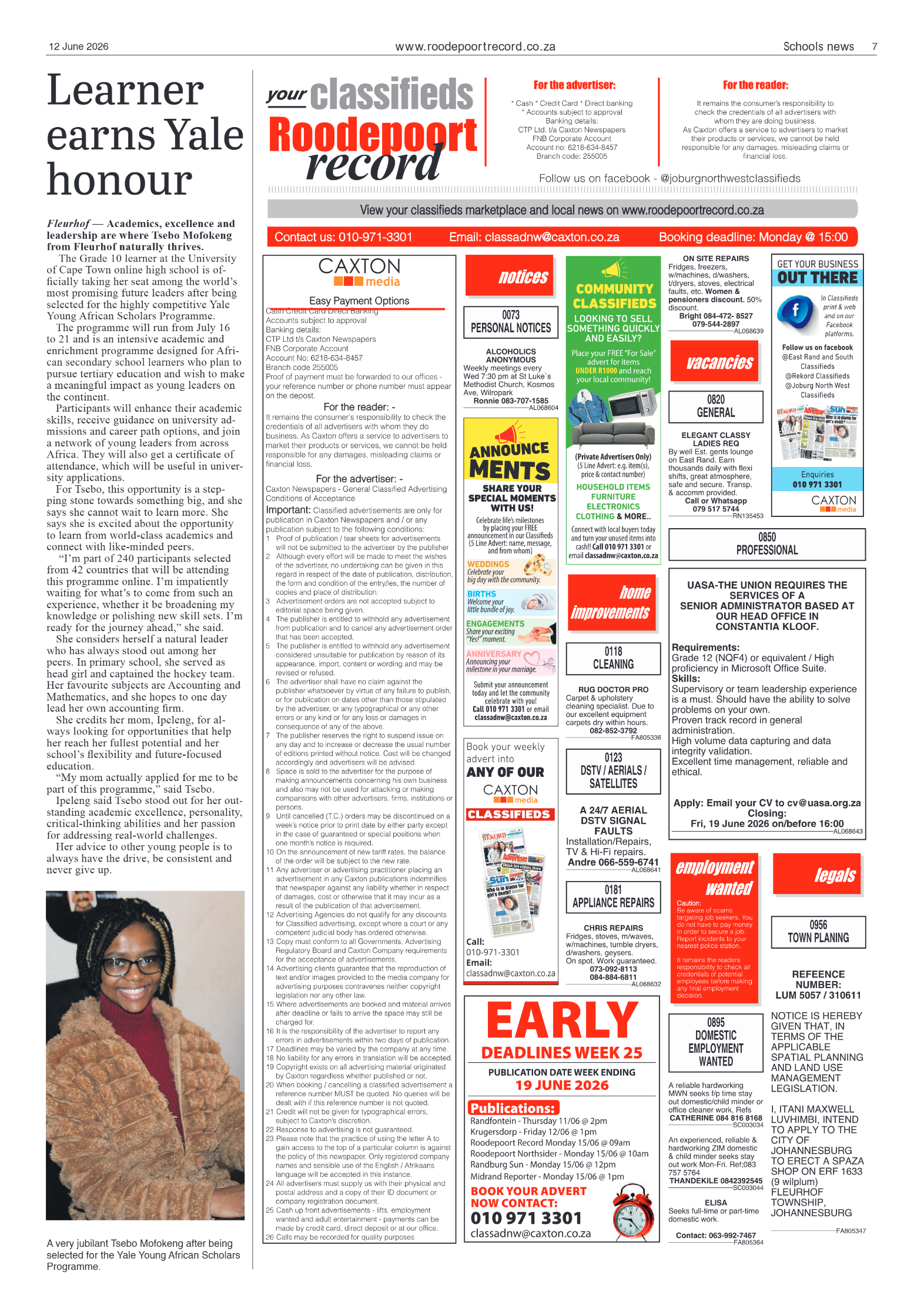 Roodepoort Record 12 June 2026 page 7
