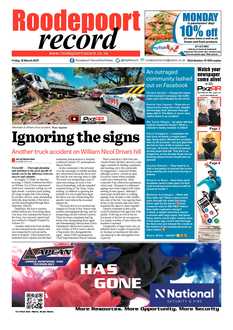 Roodepoort Record 12 March 2021