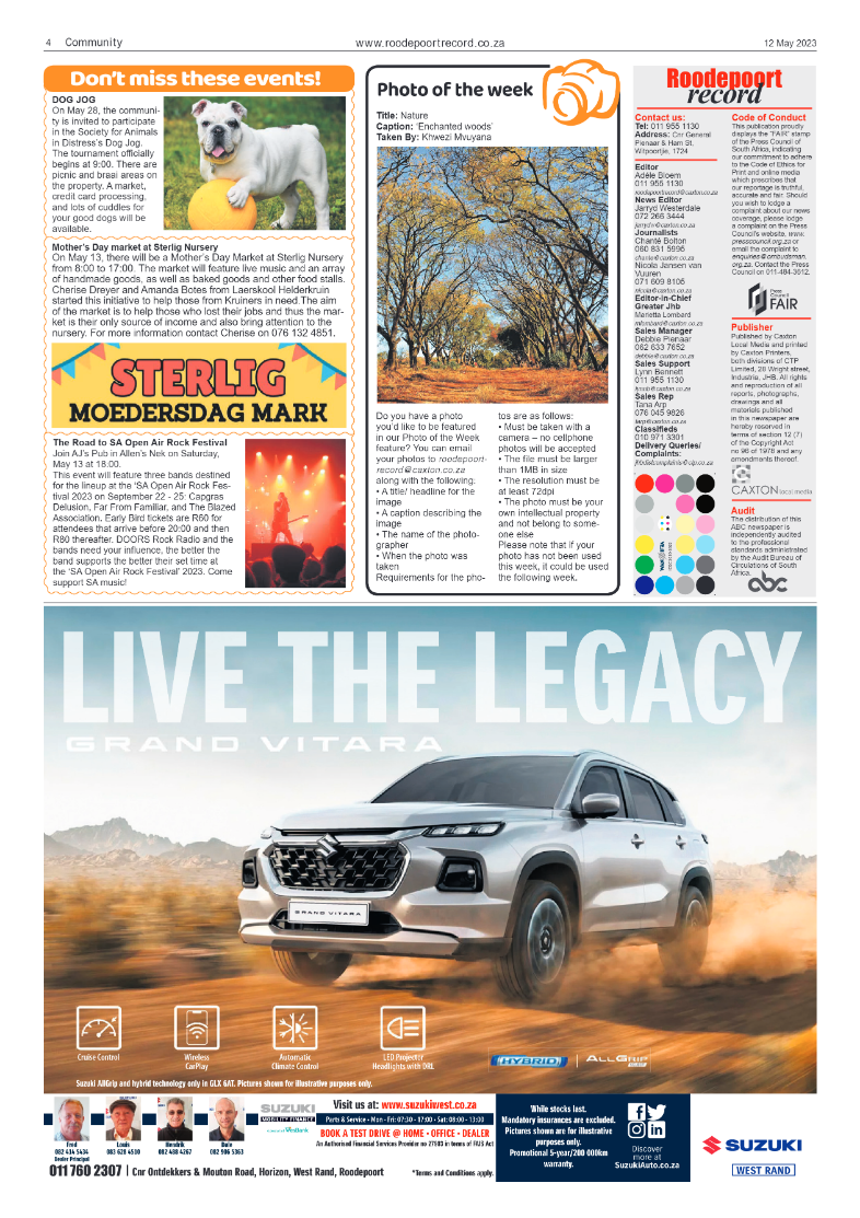 Roodepoort Record 12 May 2023 page 4